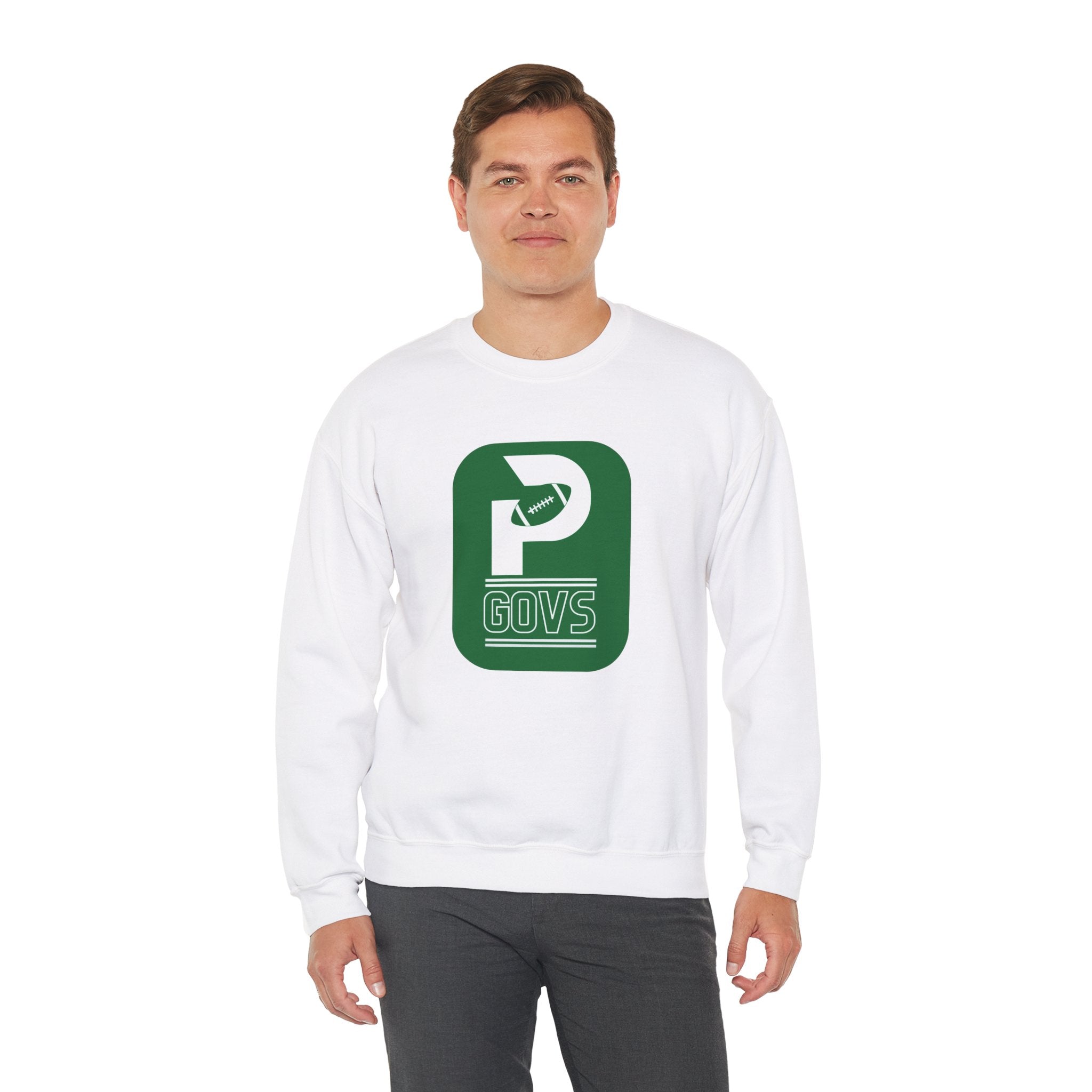 T.F. Riggs P with Govs under Sweatshirt