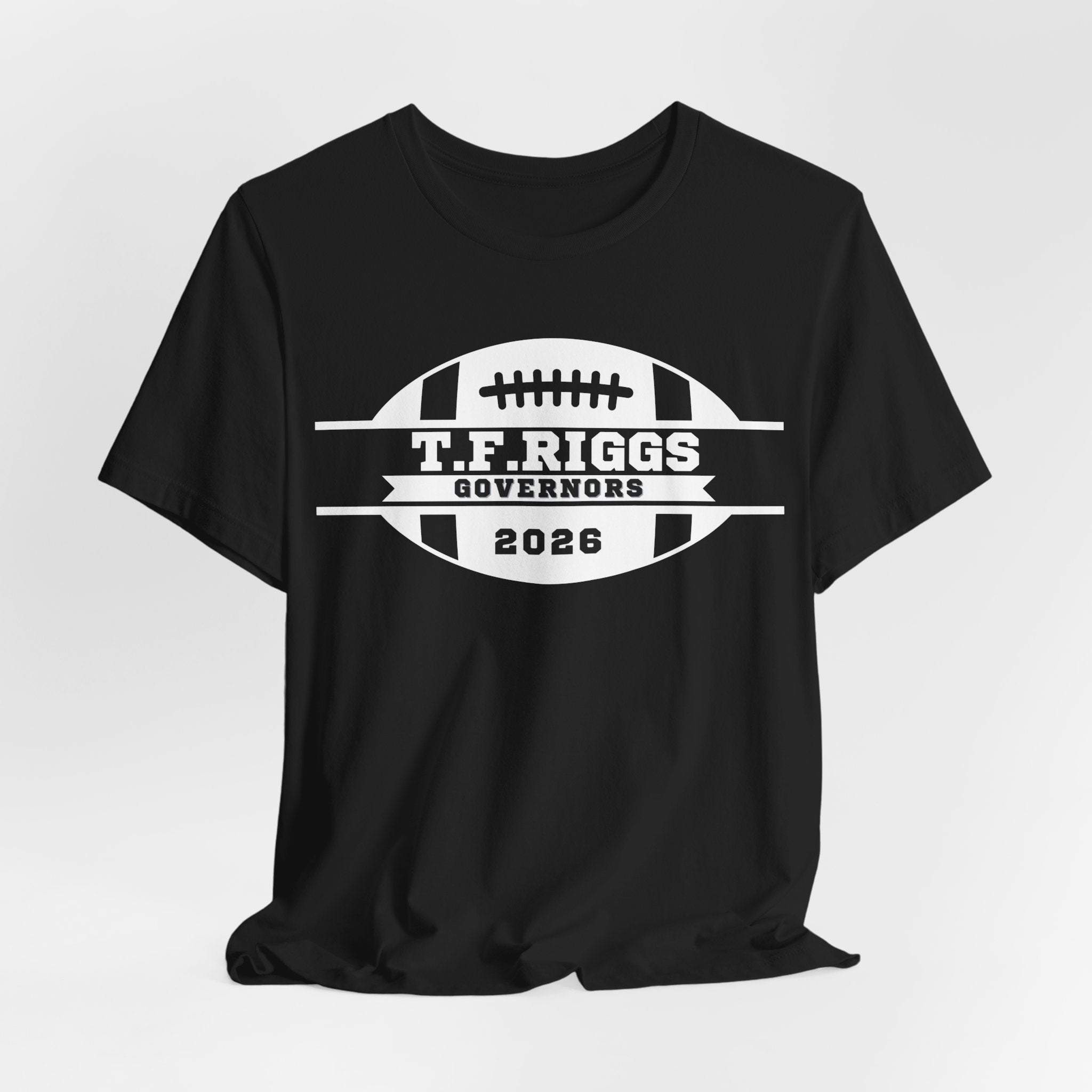 T.F. Riggs Governors Football Badge Tee