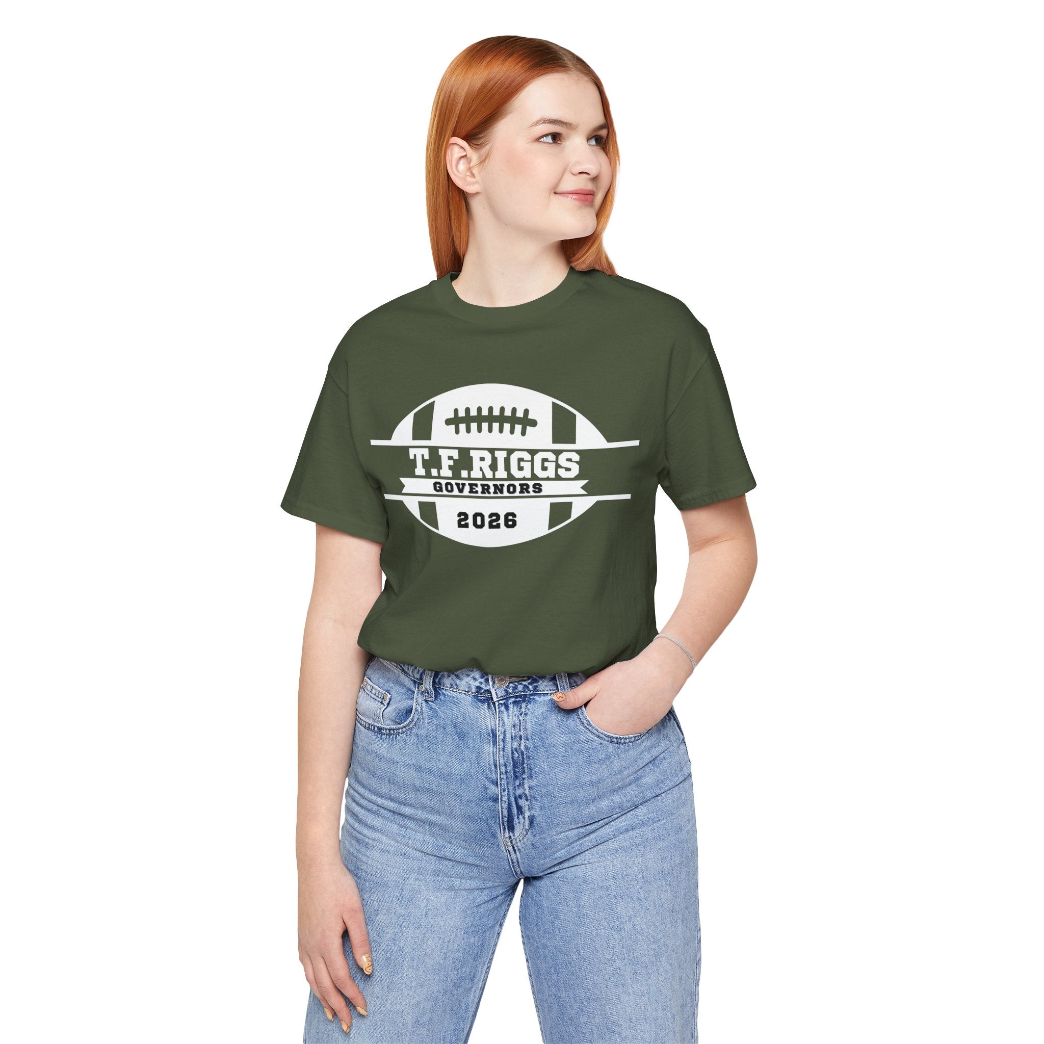 T.F. Riggs Governors Football Badge Tee