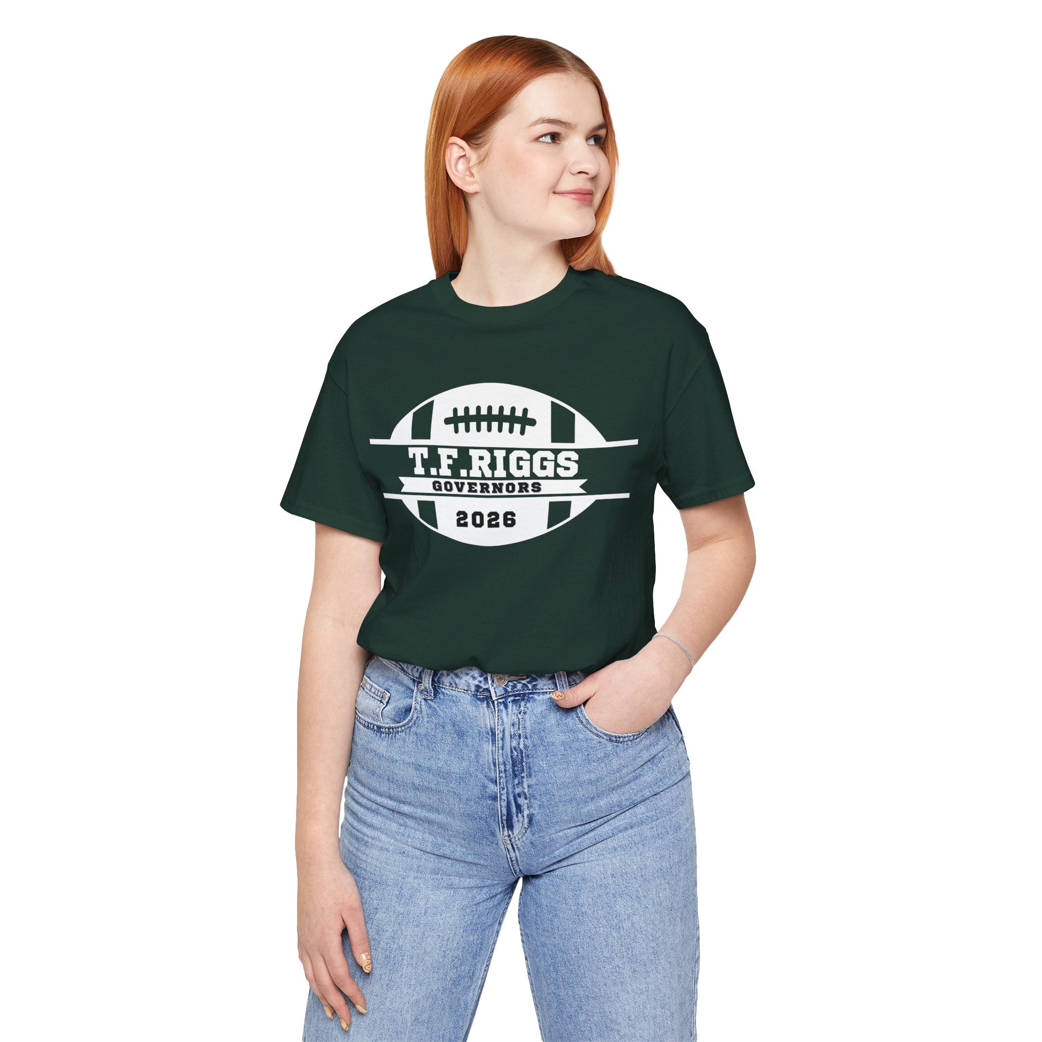 T.F. Riggs Governors Football Badge Tee