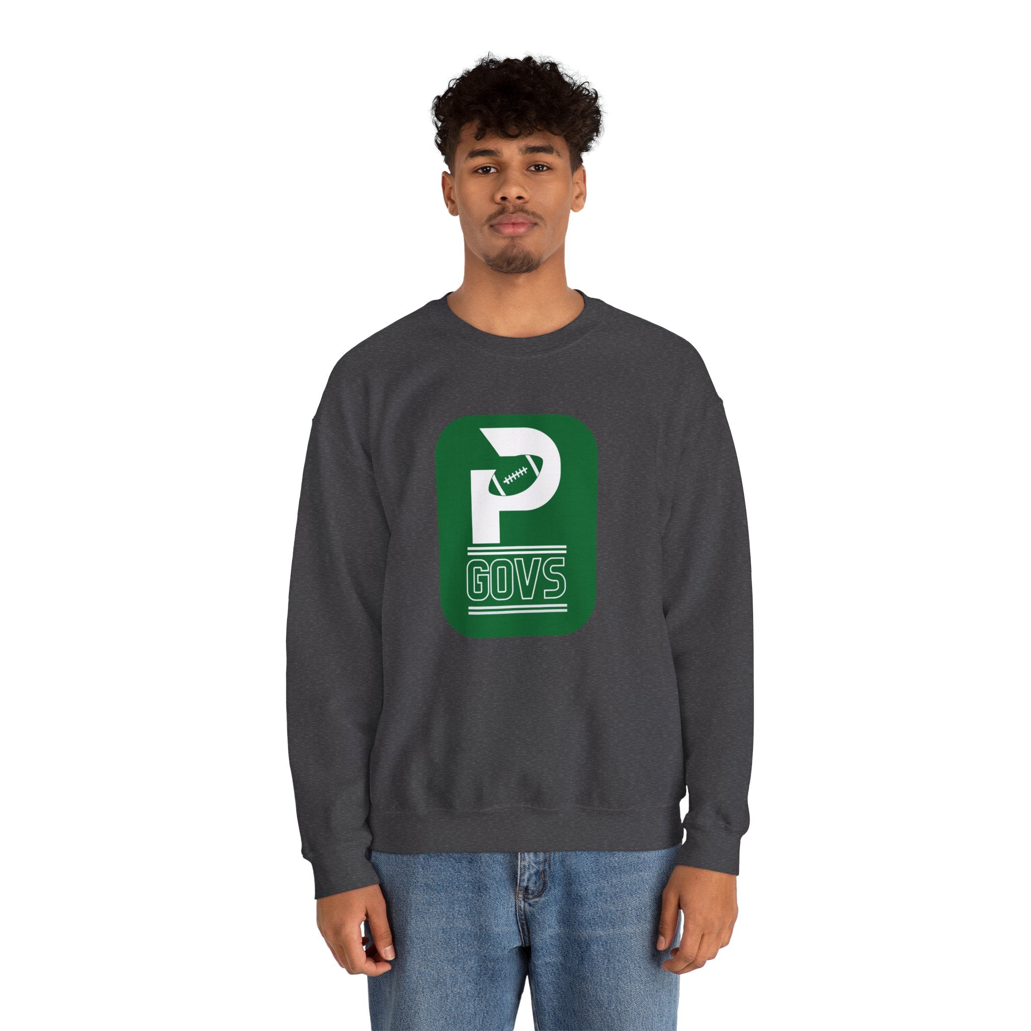 T.F. Riggs P with Govs under Sweatshirt