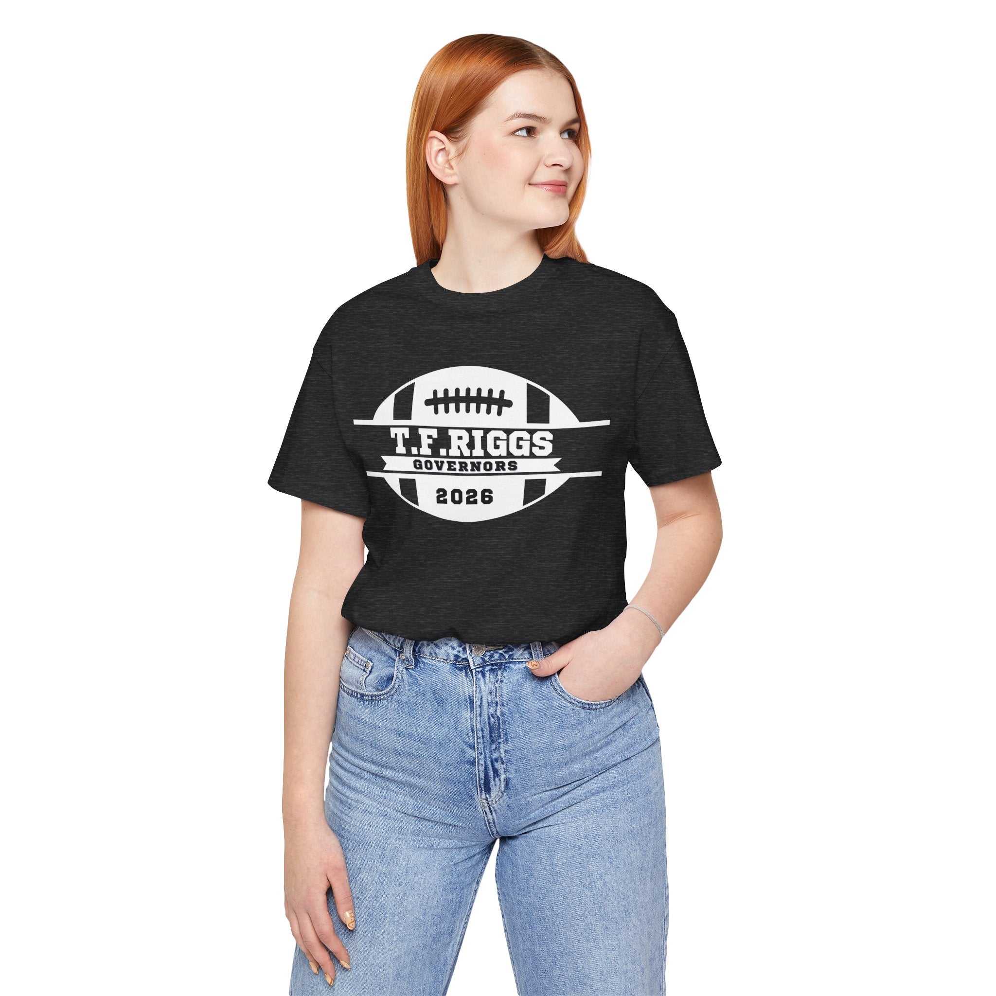 T.F. Riggs Governors Football Badge Tee