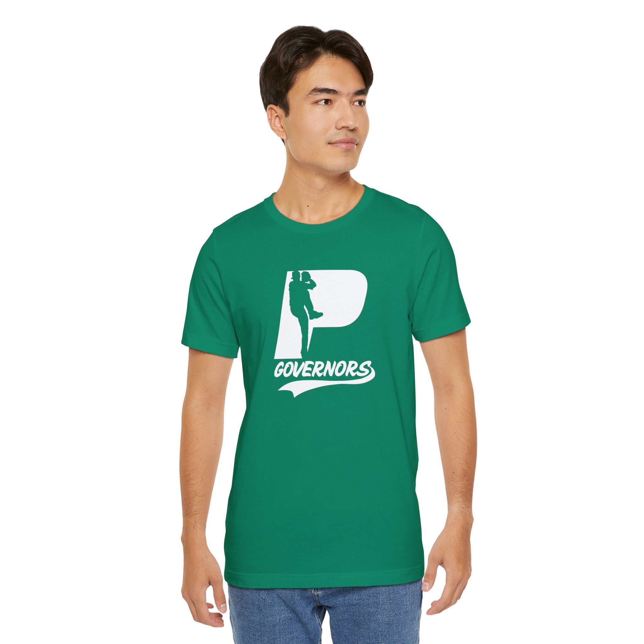 T.F. Riggs P with Governors T-Shirt Black & White Print