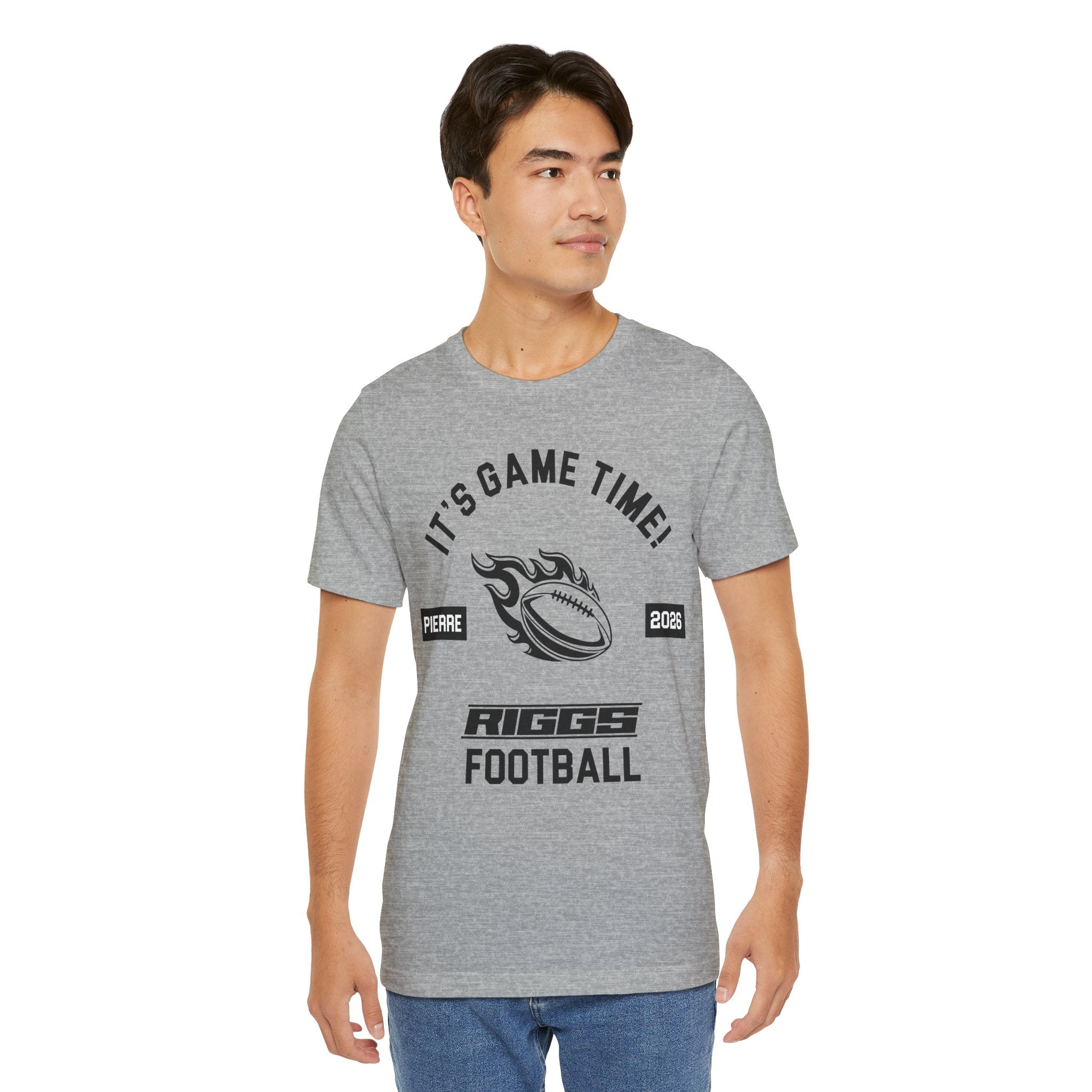 T.F. Riggs Football "It's Game Time" Unisex Tee