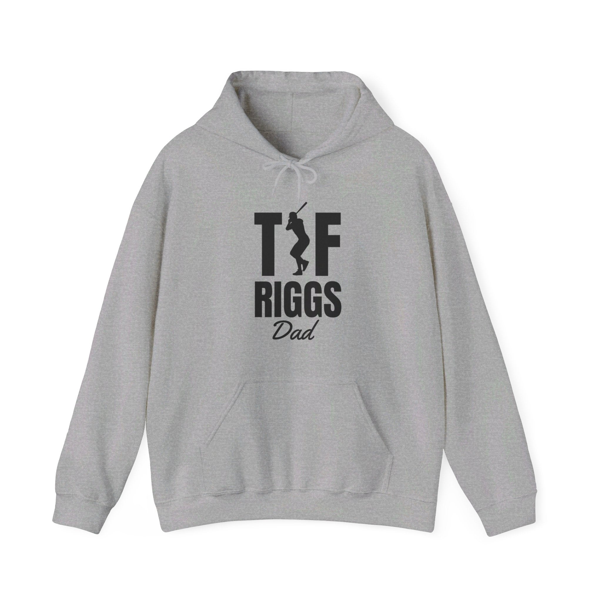 T.F. Riggs Dad Black & White Print Hoodie