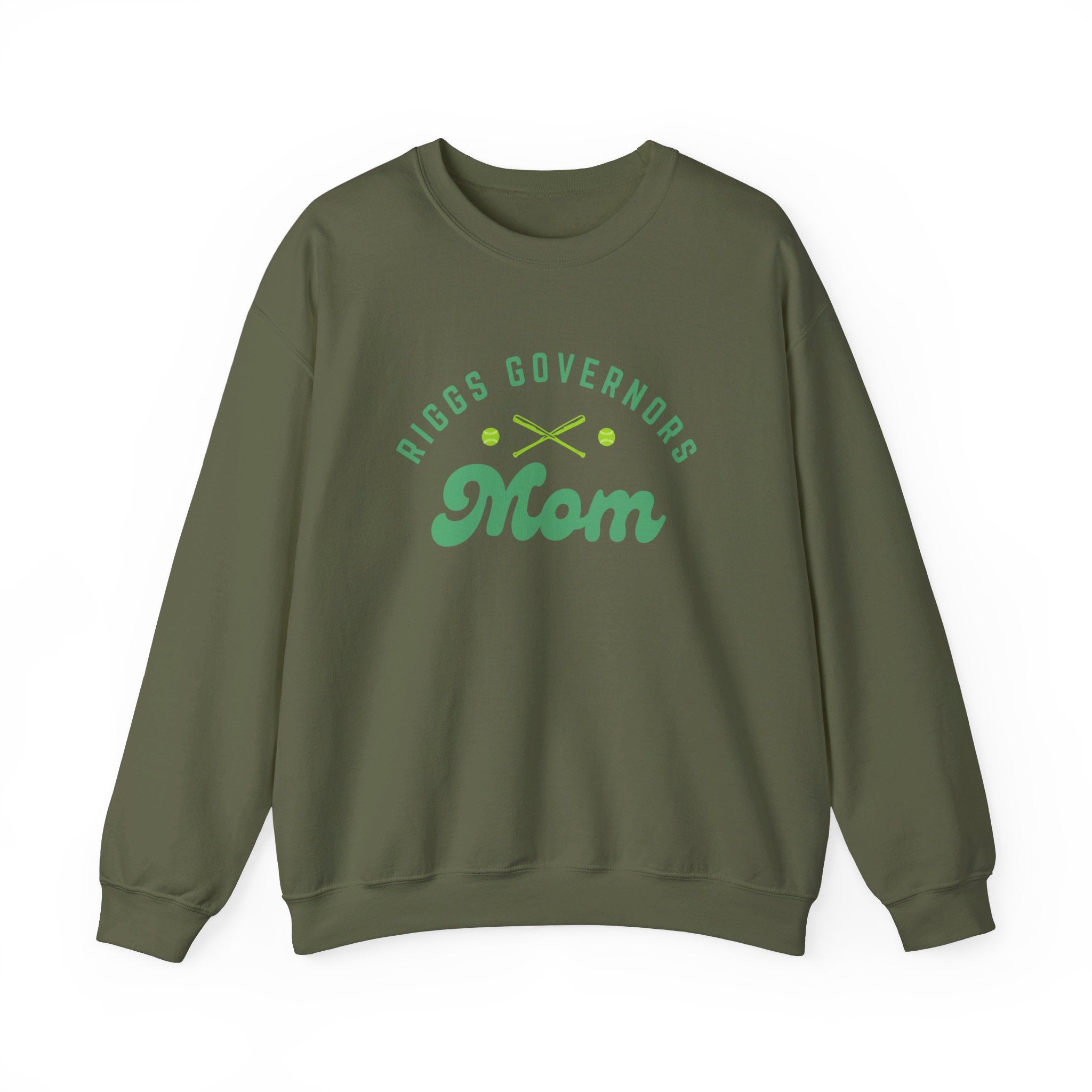 T.F. Riggs Mom Colored Print Sweatshirt