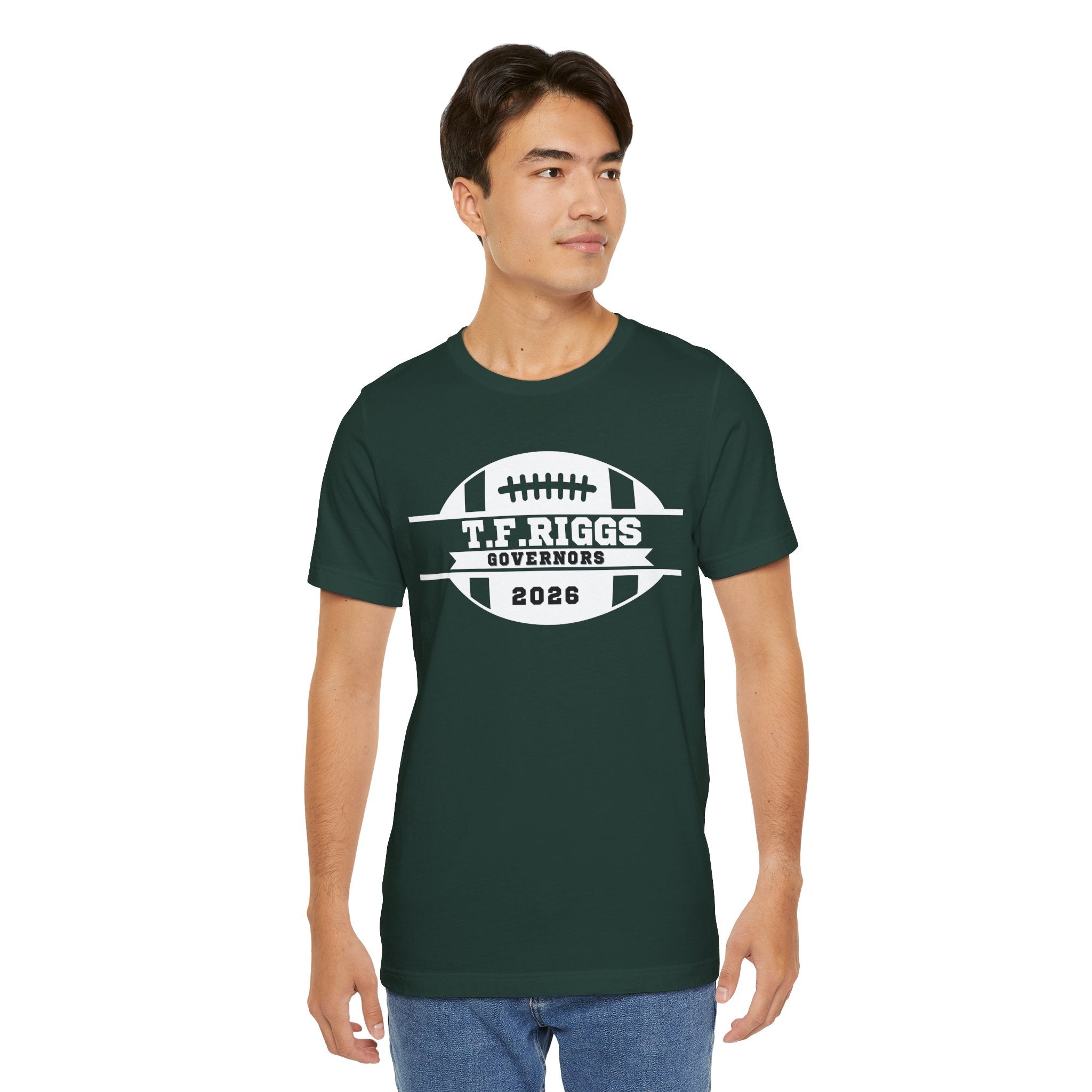 T.F. Riggs Governors Football Badge Tee