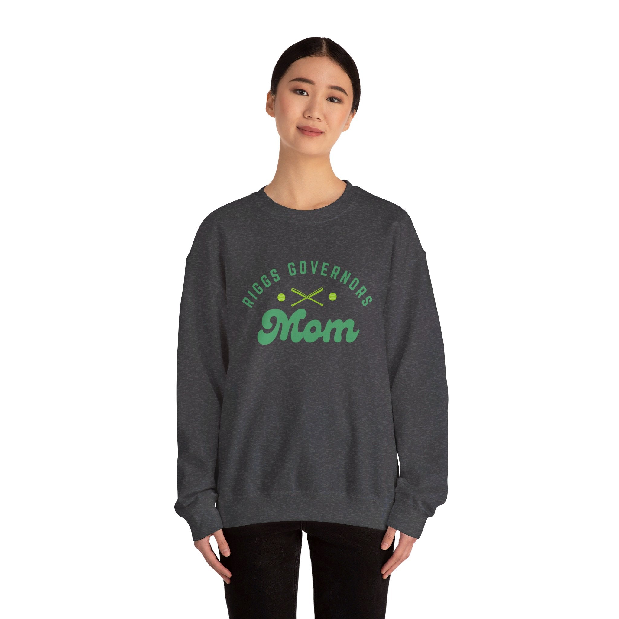 T.F. Riggs Mom Colored Print Sweatshirt