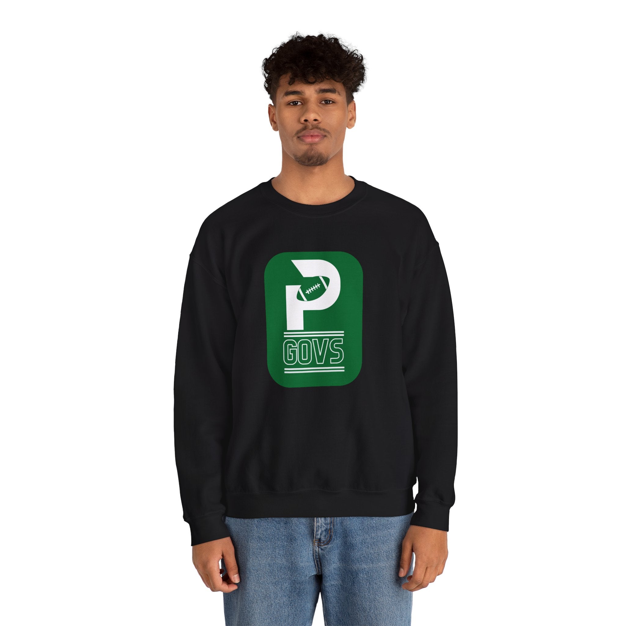 T.F. Riggs P with Govs under Sweatshirt