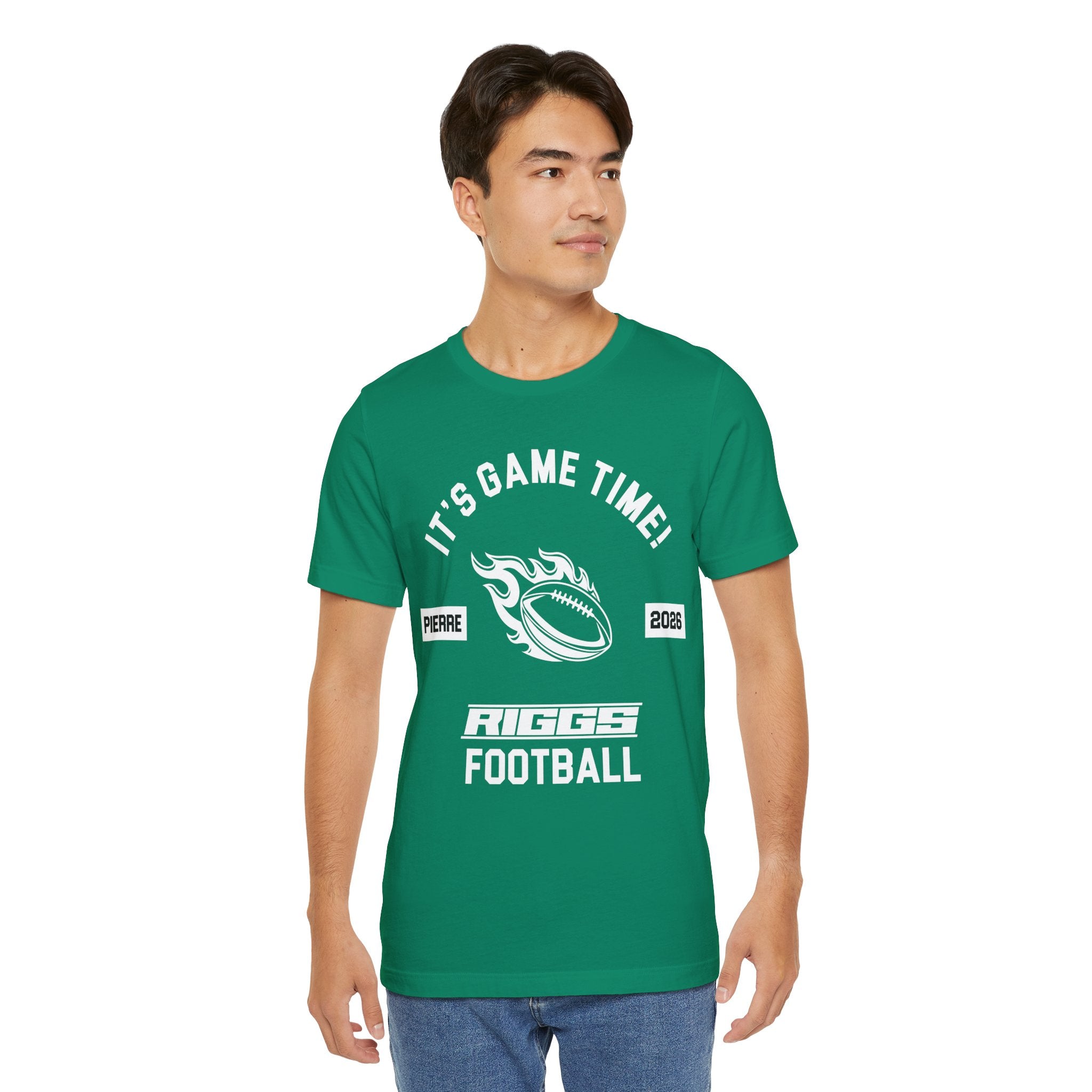 T.F. Riggs Football "It's Game Time" Unisex Tee