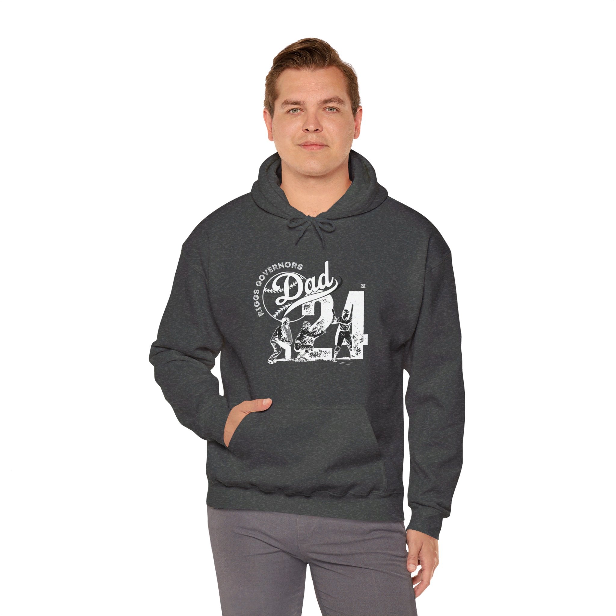 T.F. Riggs Dad EST 2024 Sports Hoodie