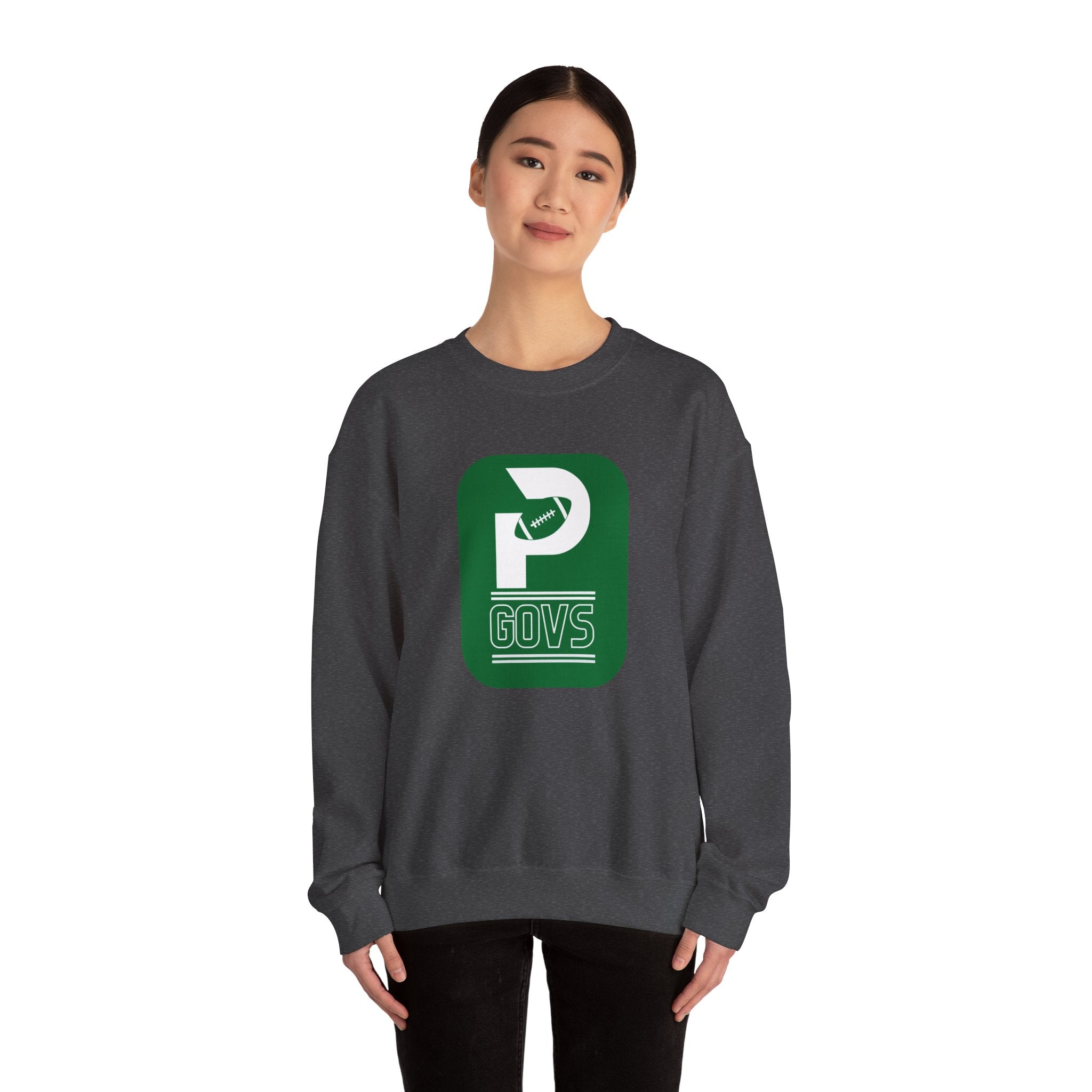 T.F. Riggs P with Govs under Sweatshirt
