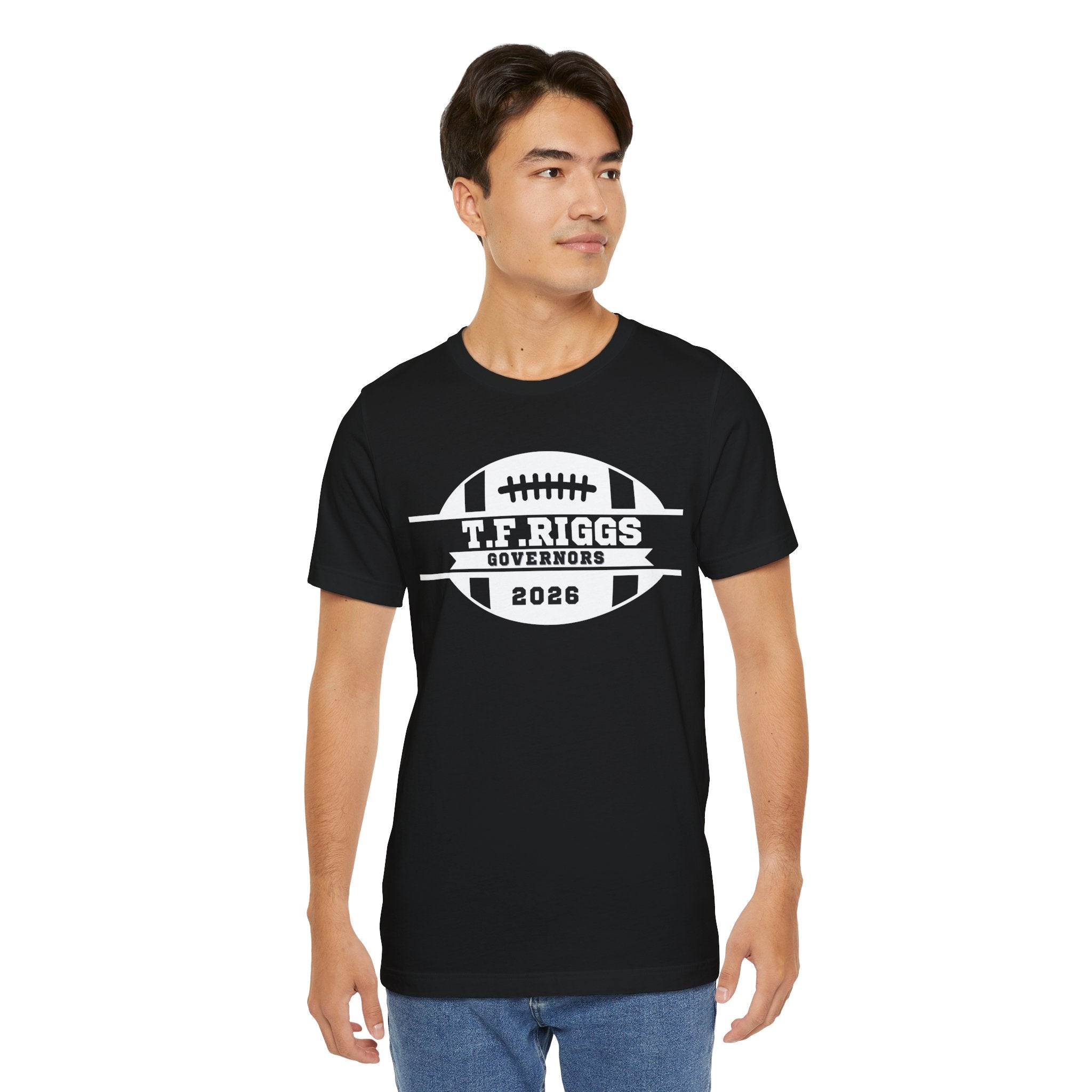 T.F. Riggs Governors Football Badge Tee