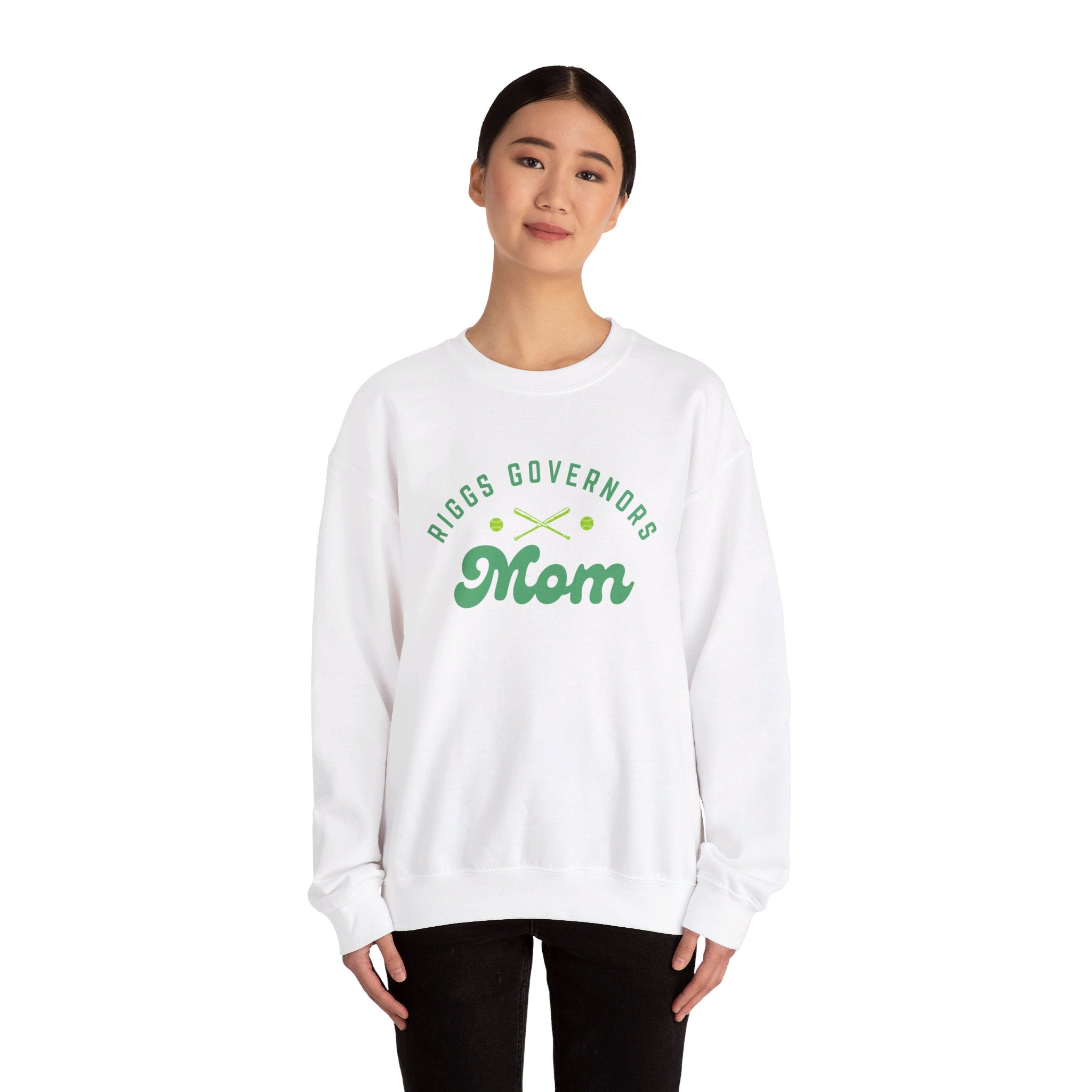 T.F. Riggs Mom Colored Print Sweatshirt
