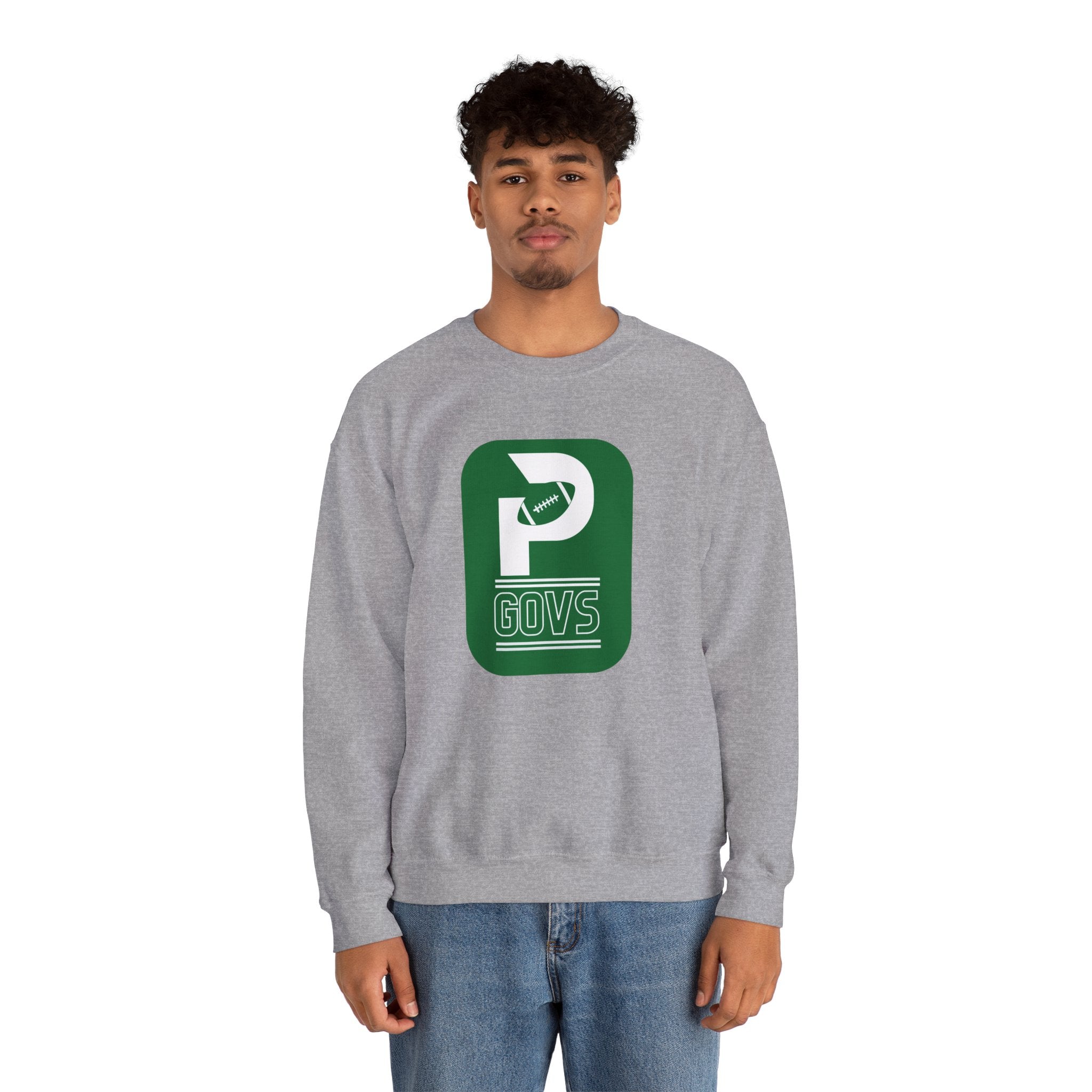 T.F. Riggs P with Govs under Sweatshirt