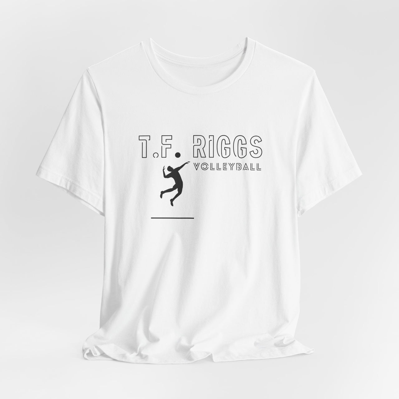 T.F. Riggs Volleyball V4 BW