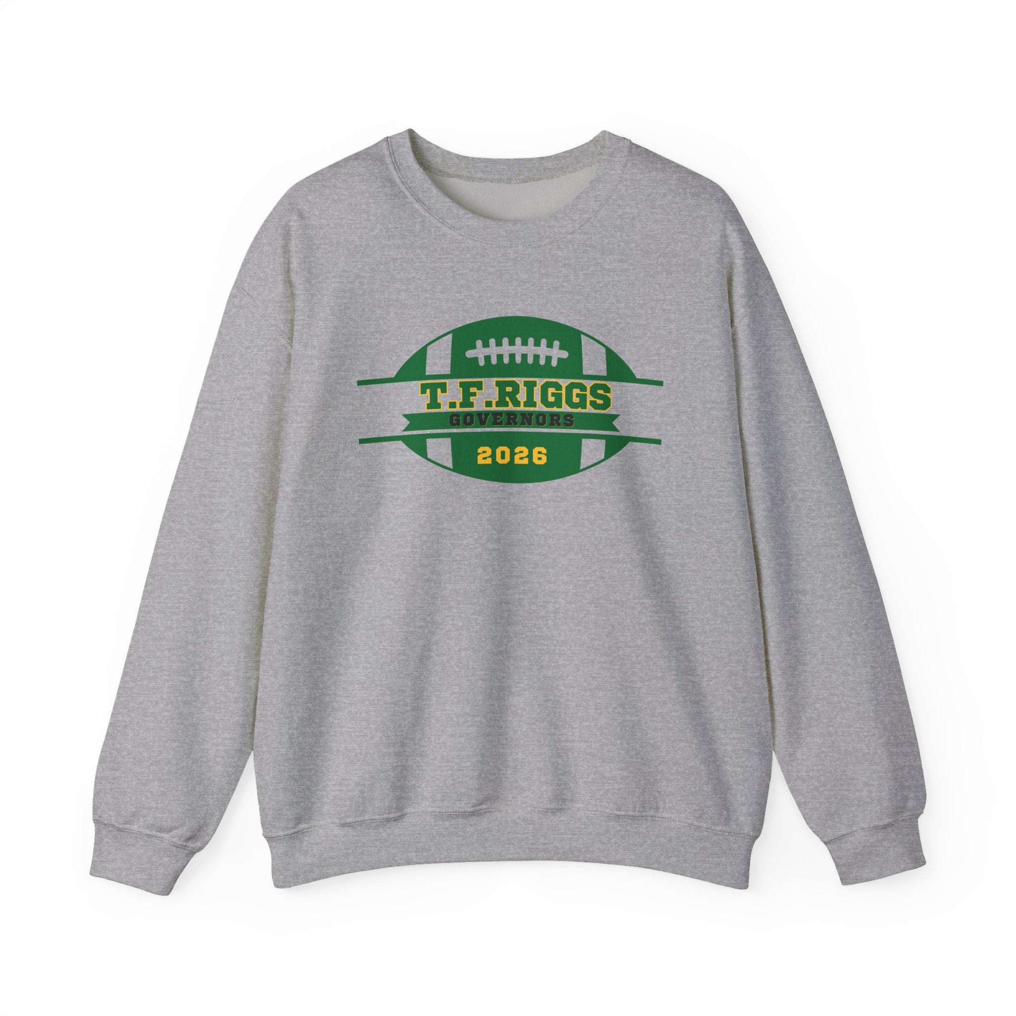 T.F. Riggs Governors Football Badge Crewneck Sweatshirt