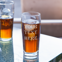 Thumbnail for Personalized 16 oz Willi Becher Beer Glass | Custom Your Text Home Bar ware