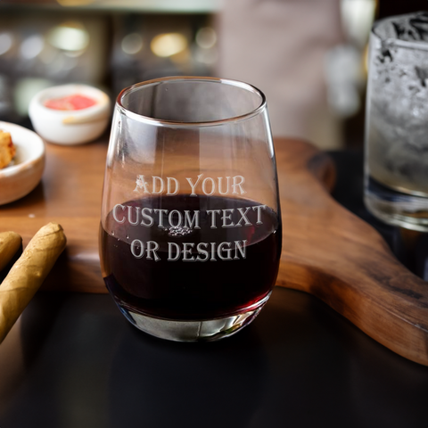 15 oz Polar Camel Stemless Wine Glasses
