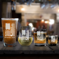 Custom Engraved American Flag Tap Beer Drinkware