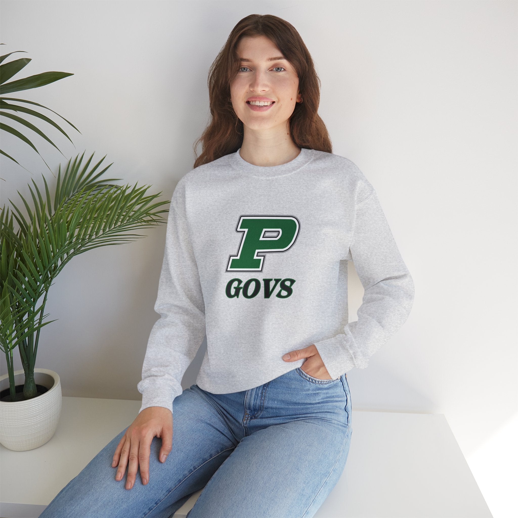 T.F. Riggs P with Govs Sports Sweatshirt