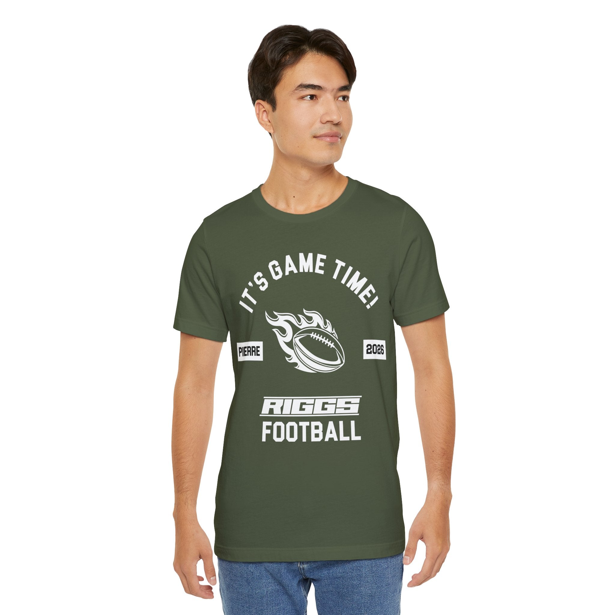 T.F. Riggs Football "It's Game Time" Unisex Tee
