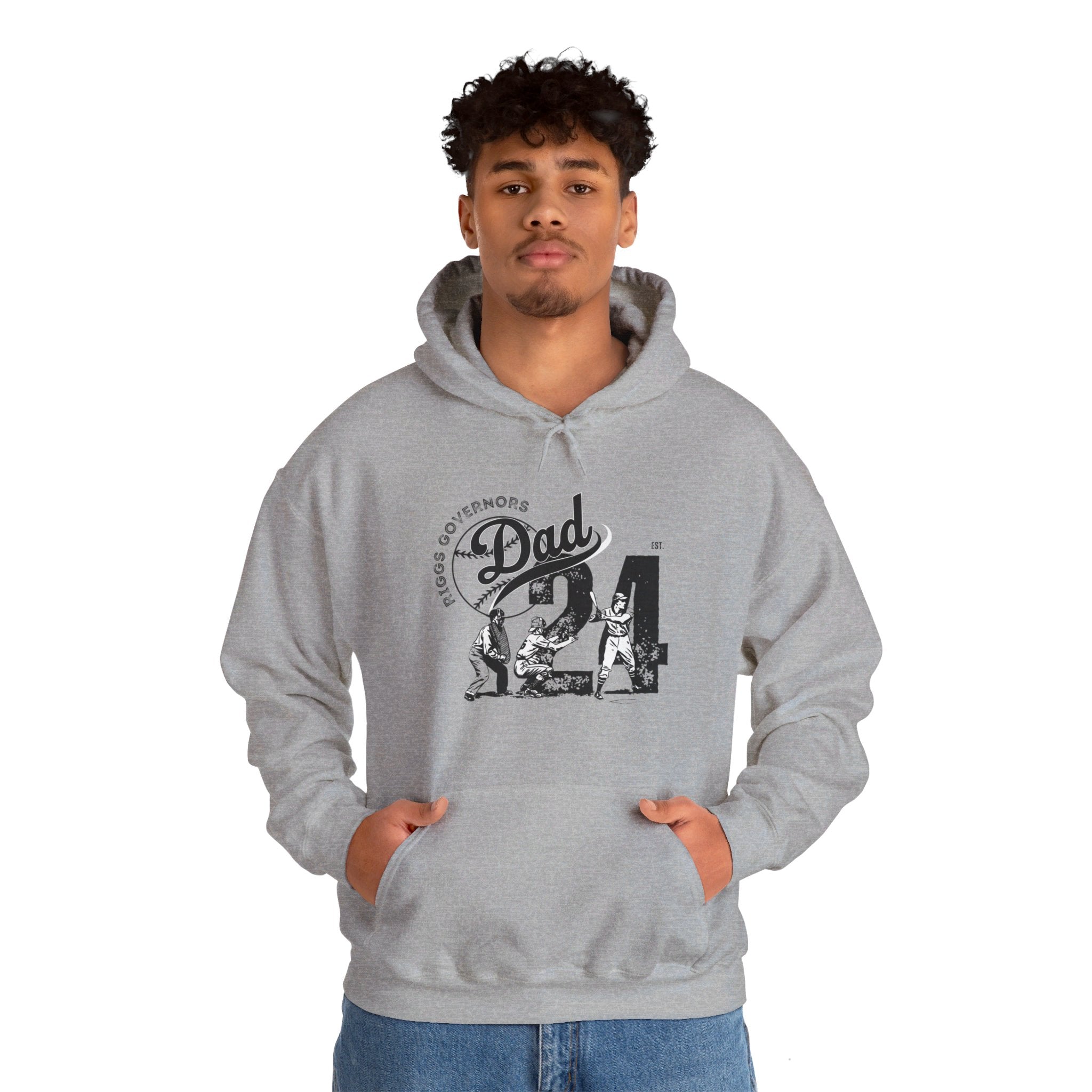 T.F. Riggs Dad EST 2024 Sports Hoodie