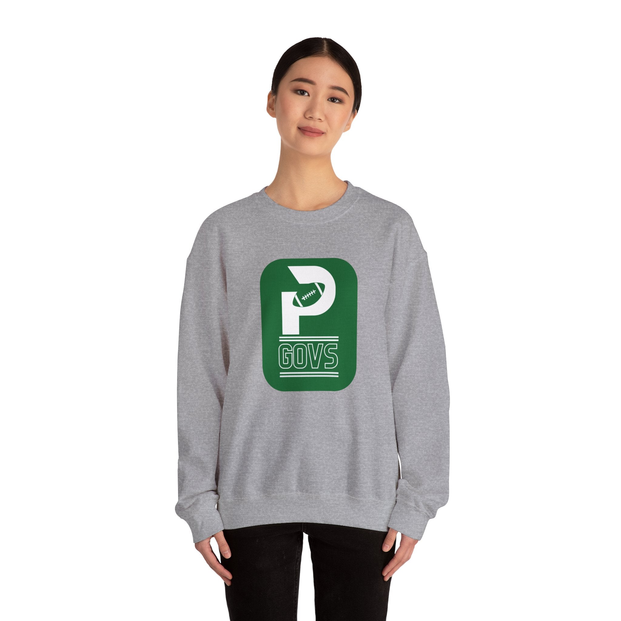 T.F. Riggs P with Govs under Sweatshirt
