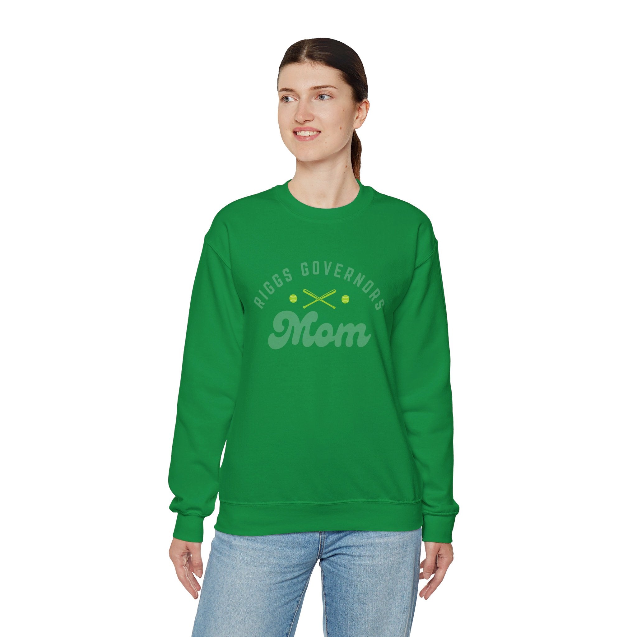 T.F. Riggs Mom Colored Print Sweatshirt