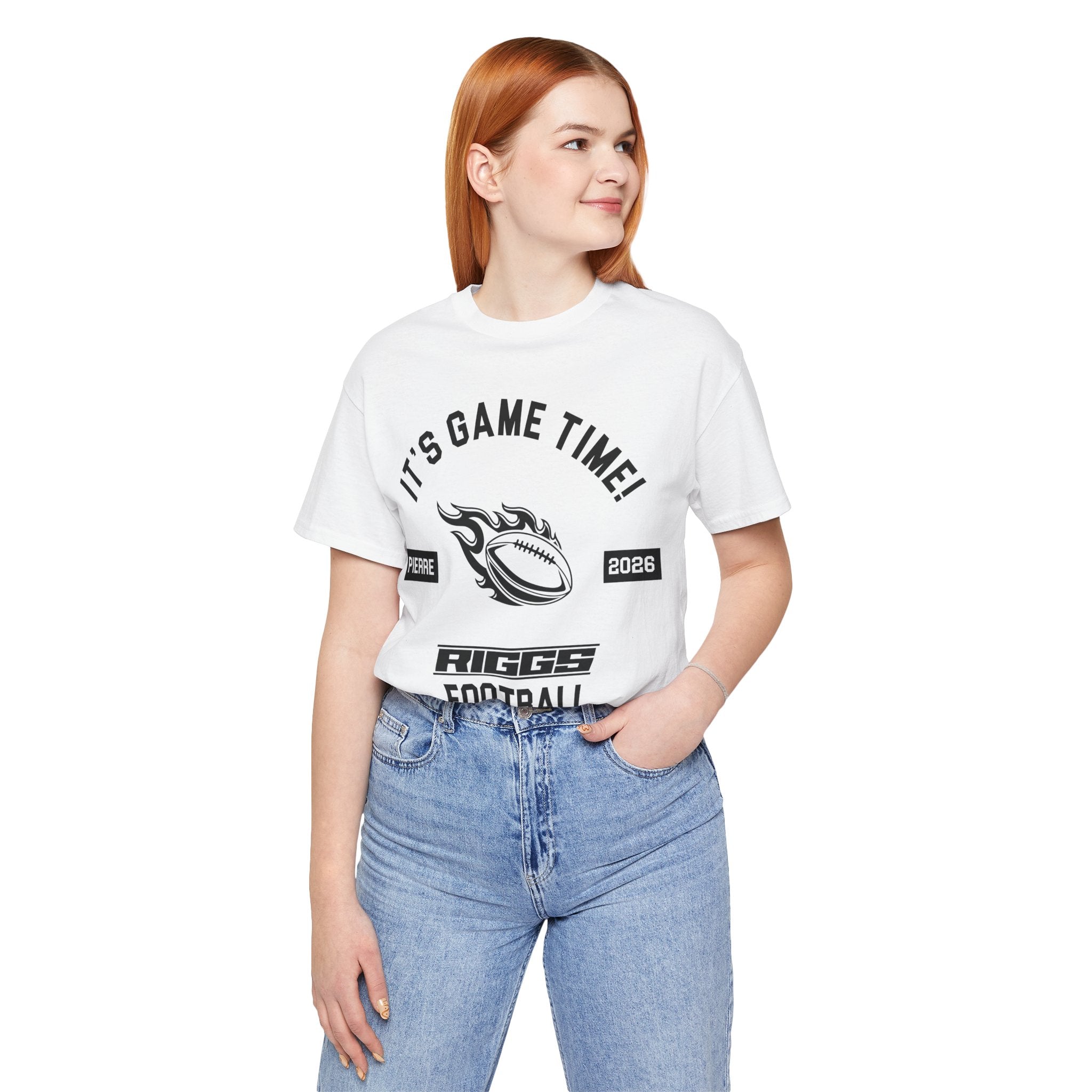 T.F. Riggs Football "It's Game Time" Unisex Tee