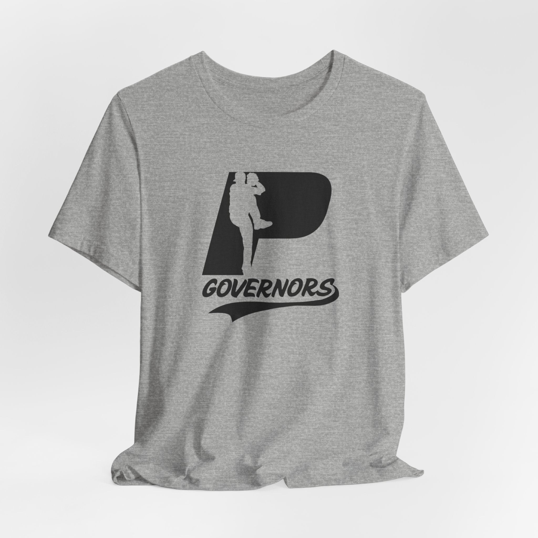 T.F. Riggs P with Governors T-Shirt Black & White Print