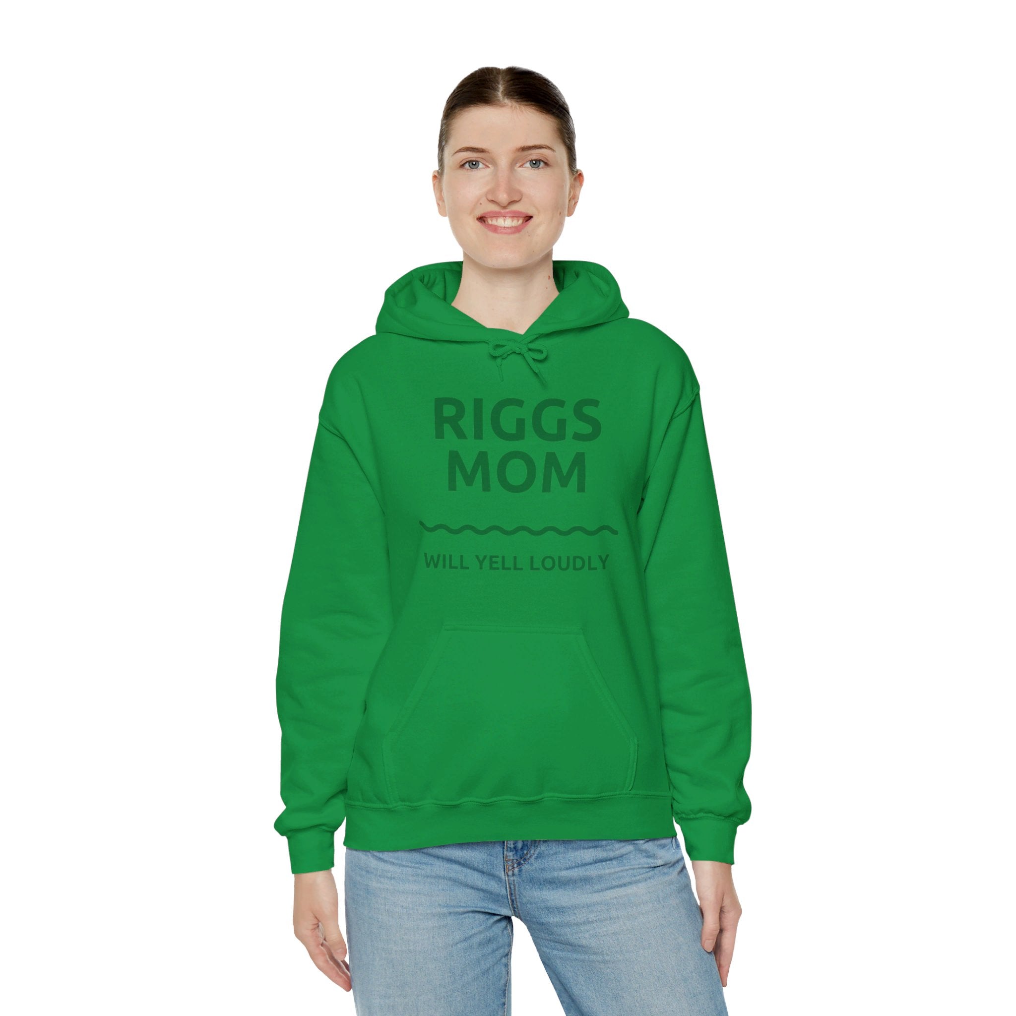 T.F. Riggs Mom - Will Yell Loudly Graphic Hoodie