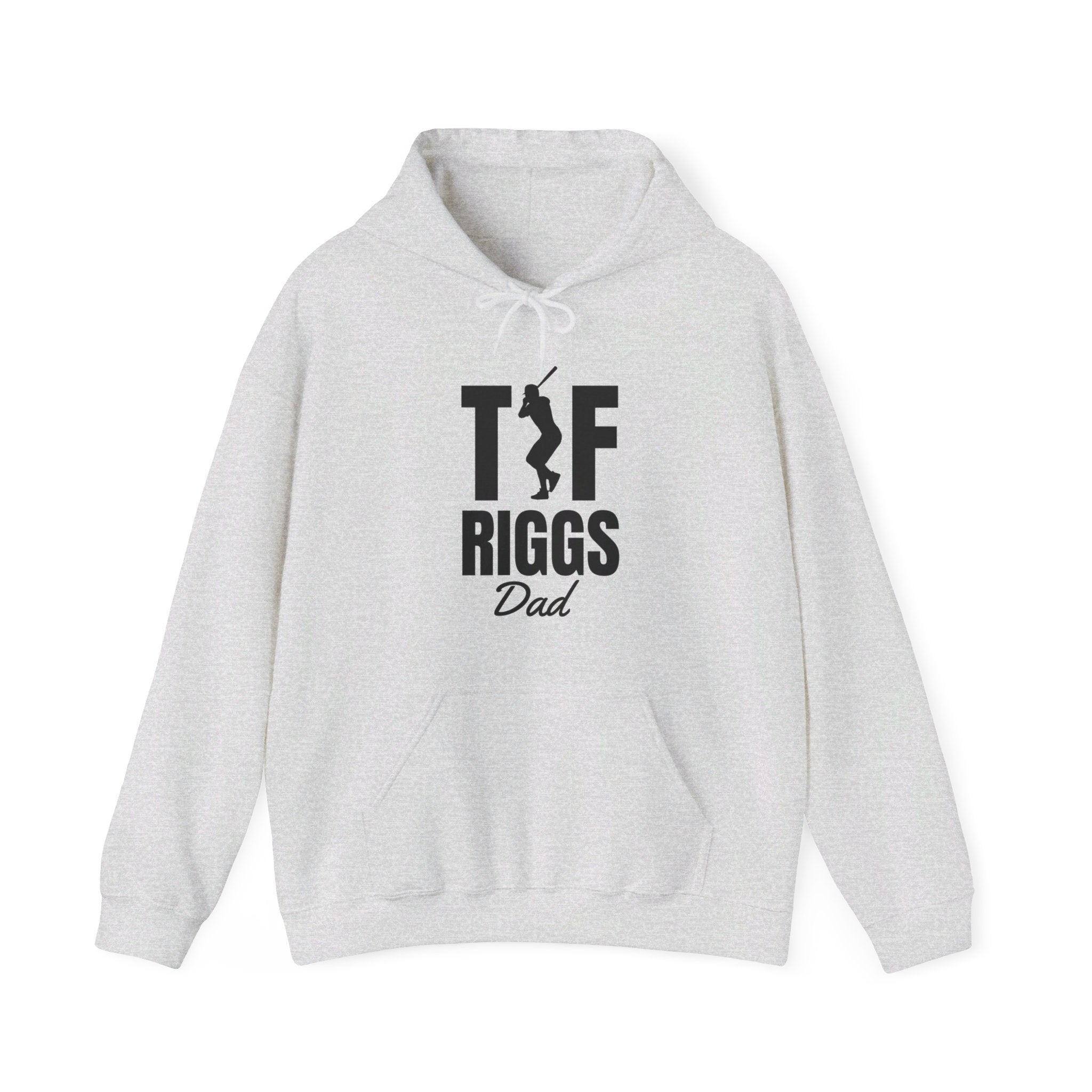 T.F. Riggs Dad Black & White Print Hoodie