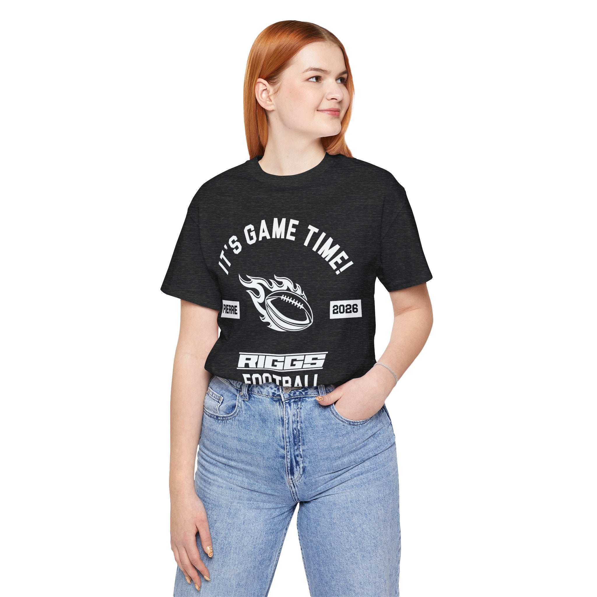T.F. Riggs Football "It's Game Time" Unisex Tee