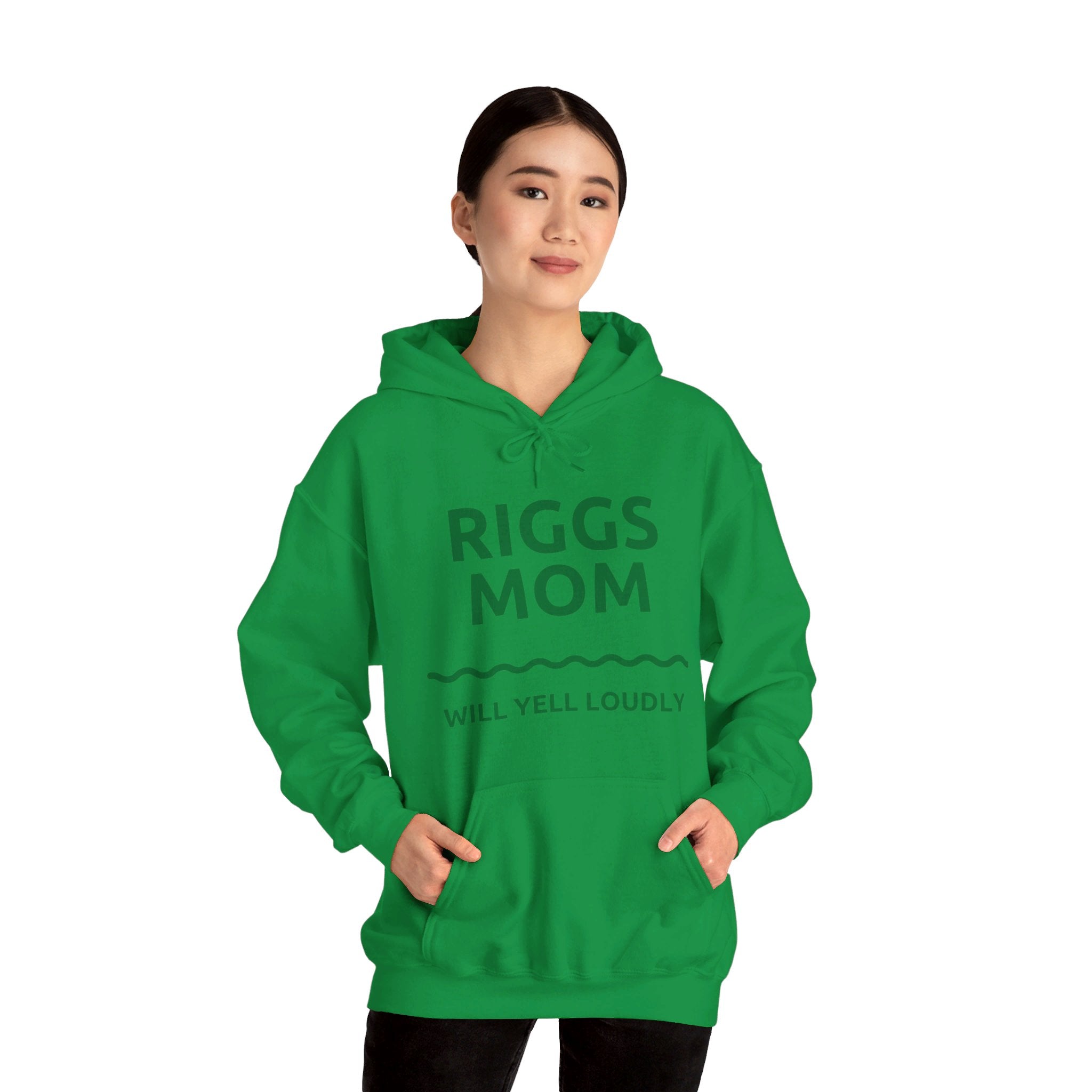 T.F. Riggs Mom - Will Yell Loudly Graphic Hoodie