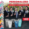 Engraved Best Man Tumbler - Personalized Gift