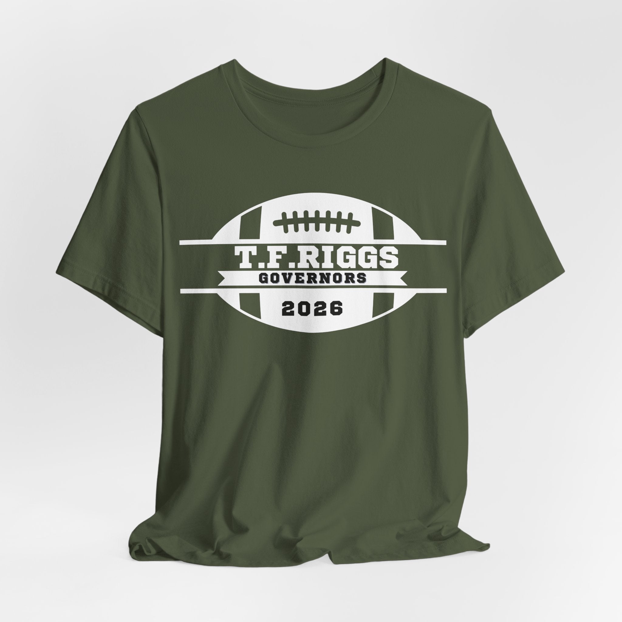 T.F. Riggs Governors Football Badge Tee