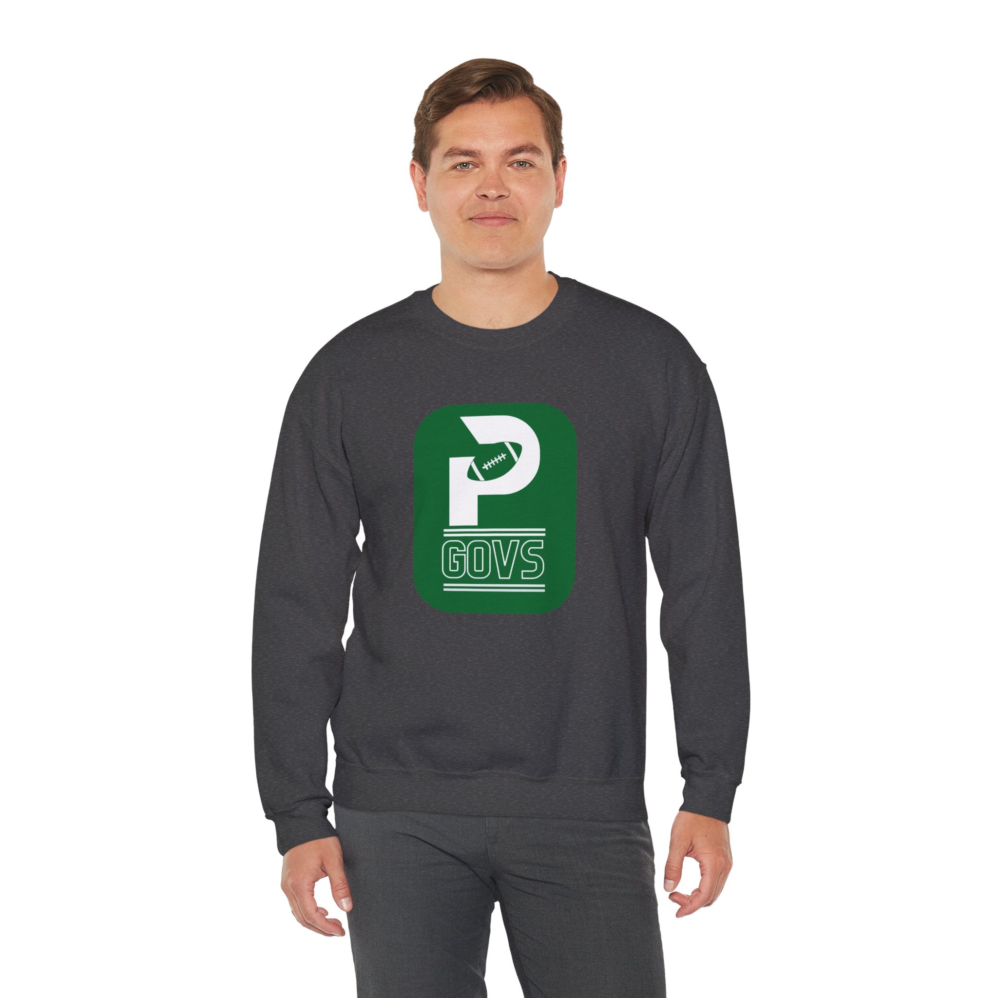 T.F. Riggs P with Govs under Sweatshirt