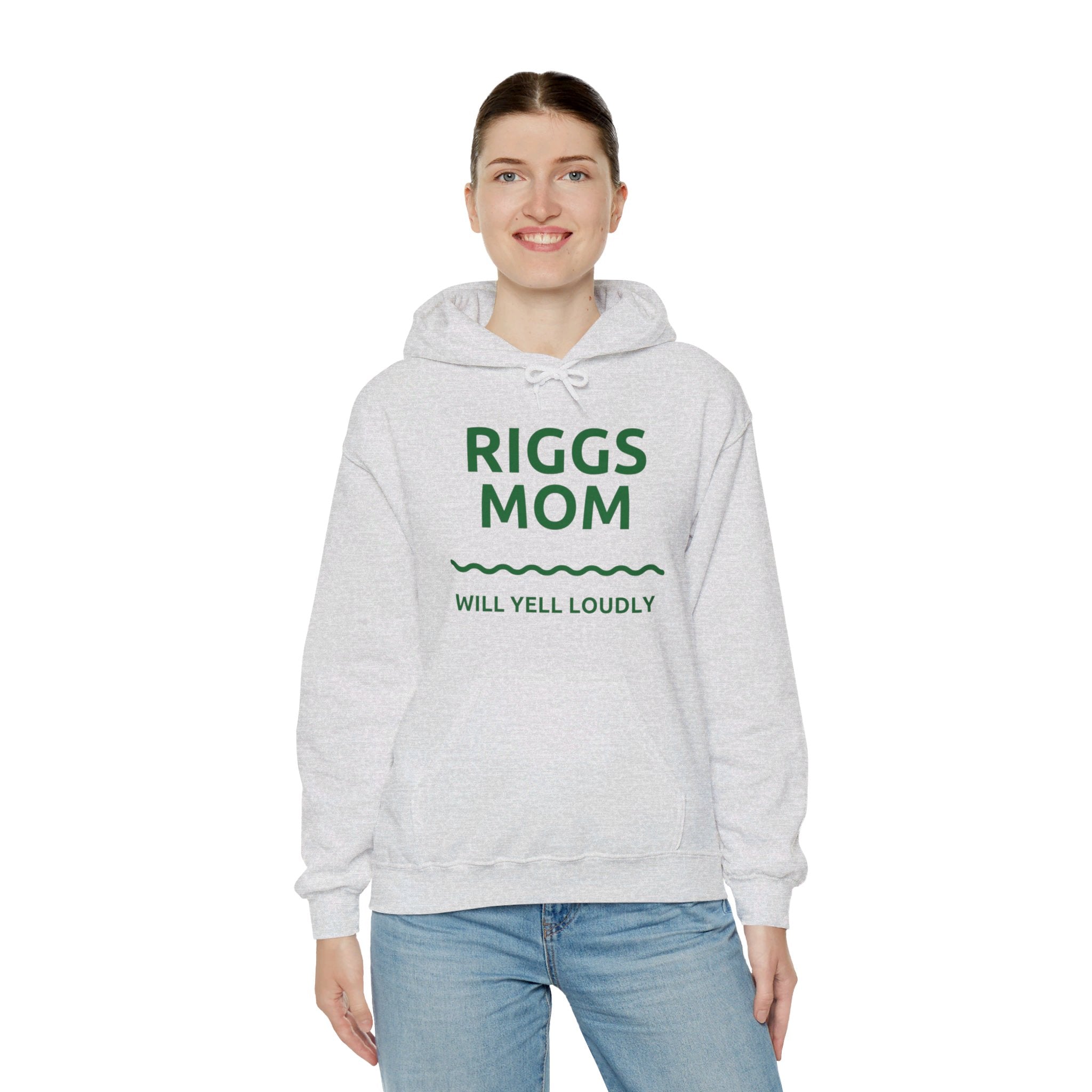 T.F. Riggs Mom - Will Yell Loudly Graphic Hoodie