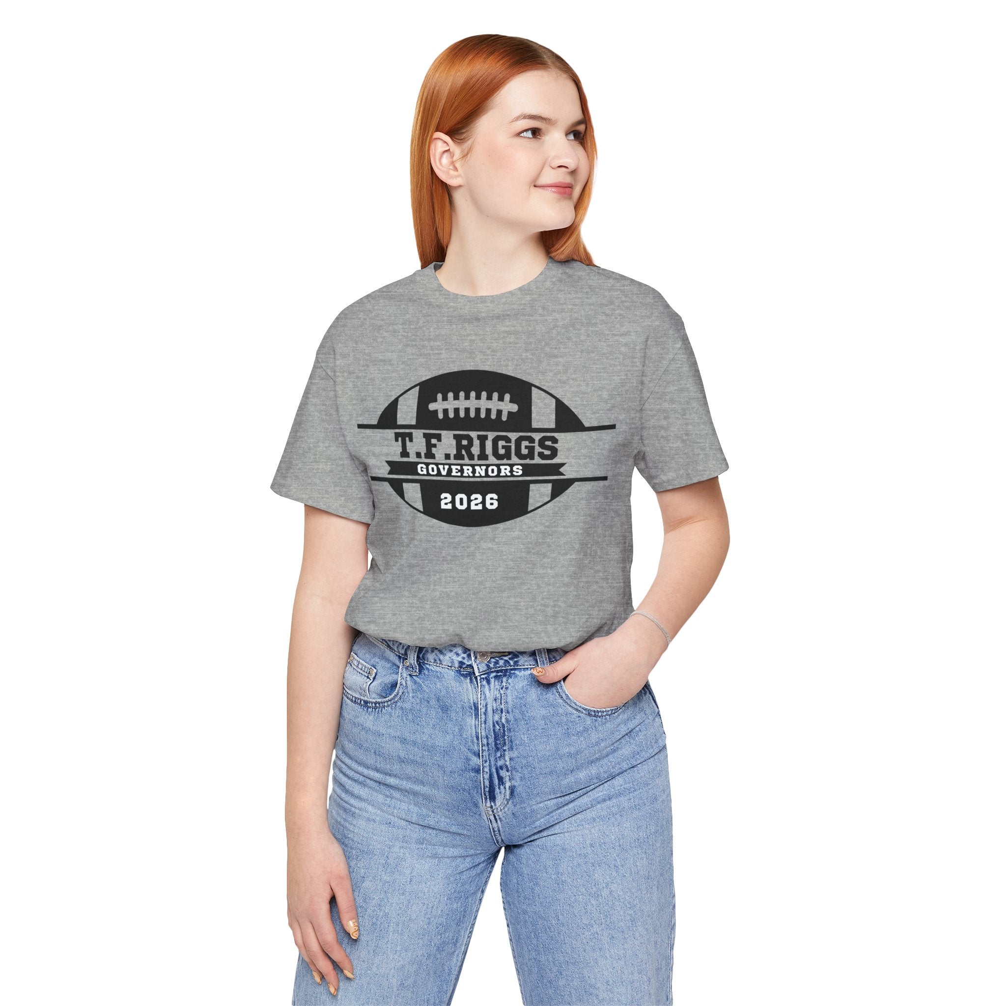 T.F. Riggs Governors Football Badge Tee