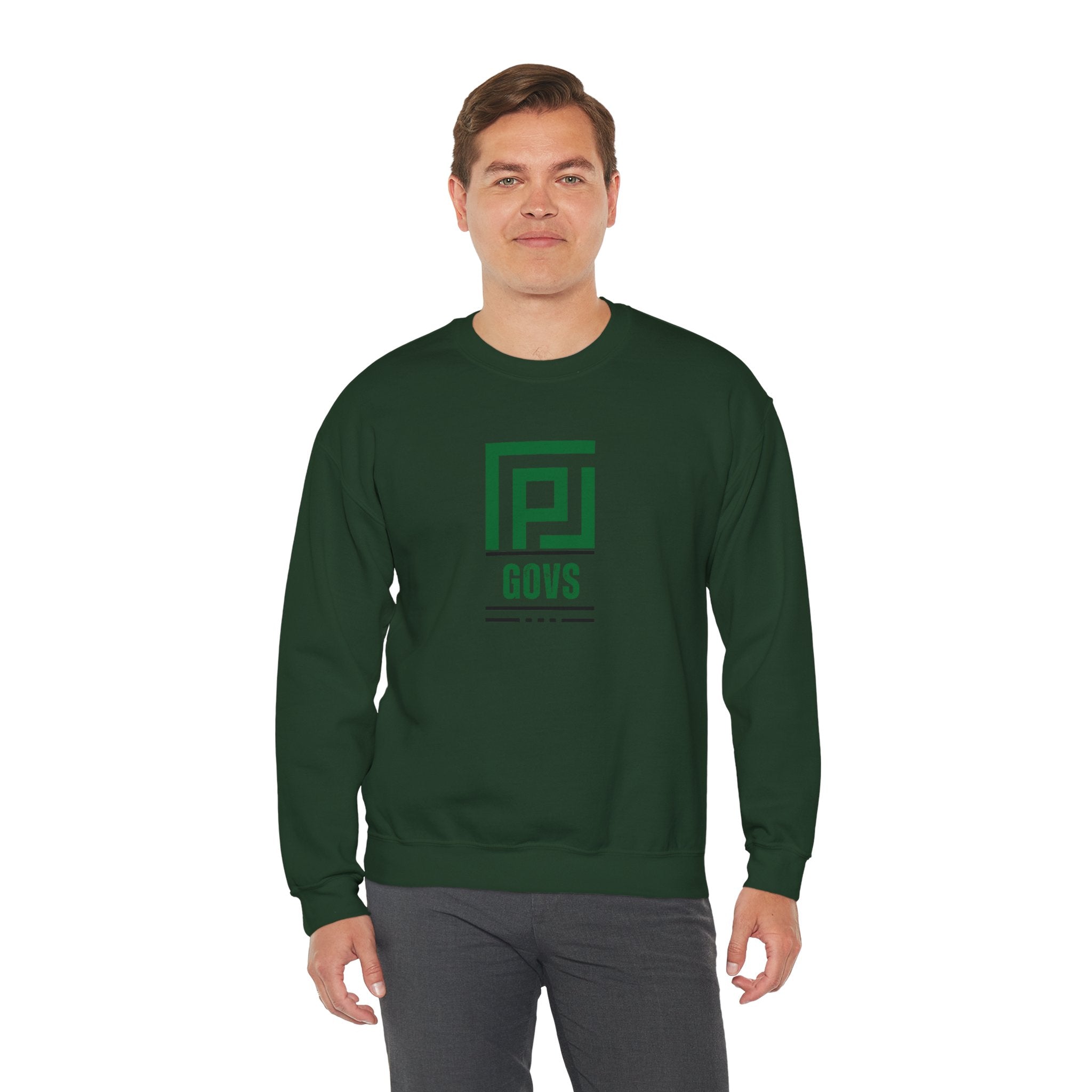 T.F. Riggs P with Govs under Sweatshirt