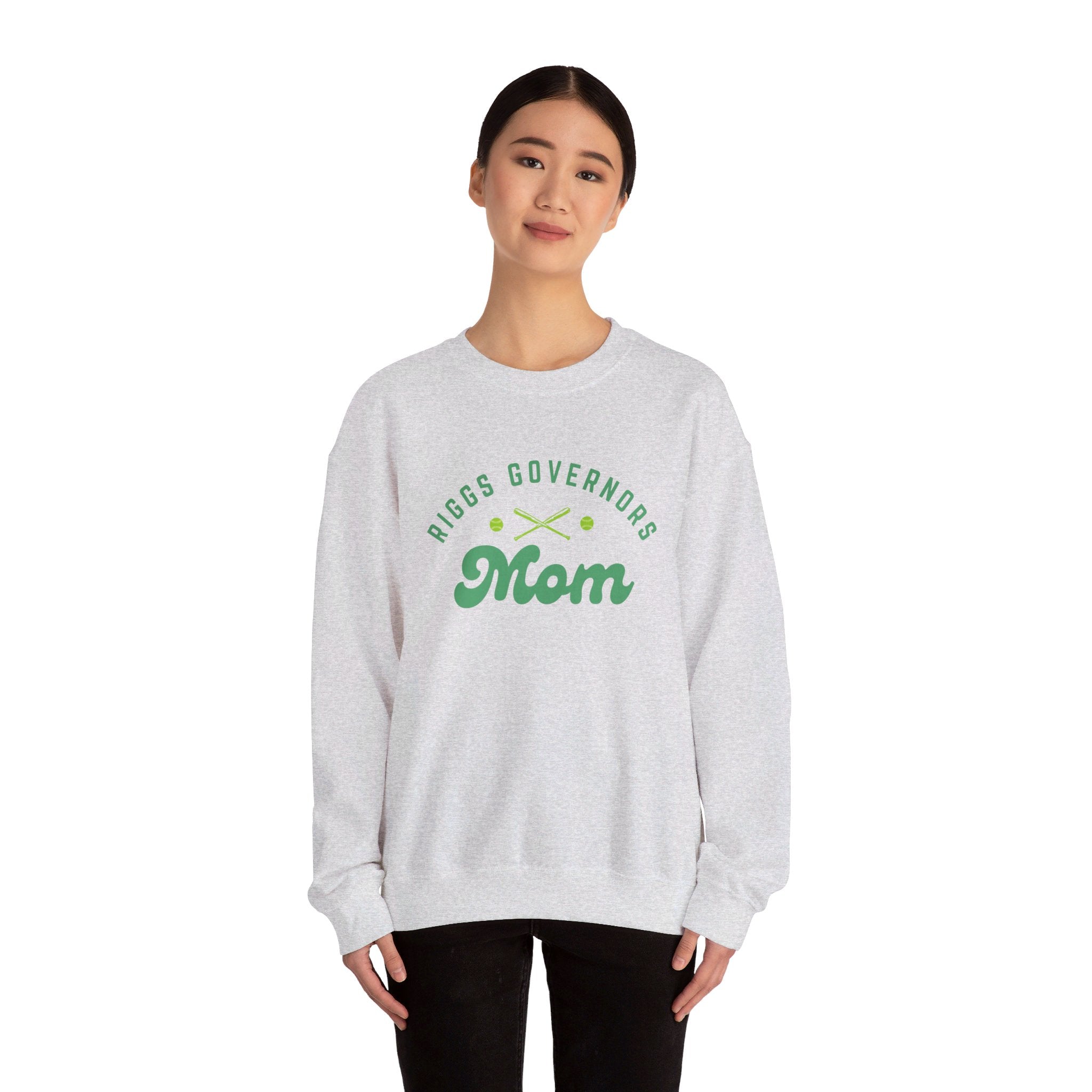 T.F. Riggs Mom Colored Print Sweatshirt