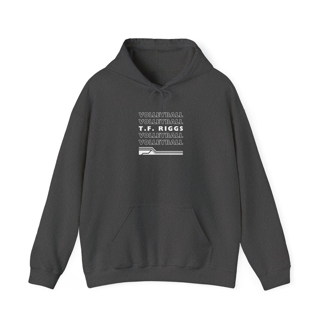 T.F. Riggs Volleyball Fan Gift Hoodie