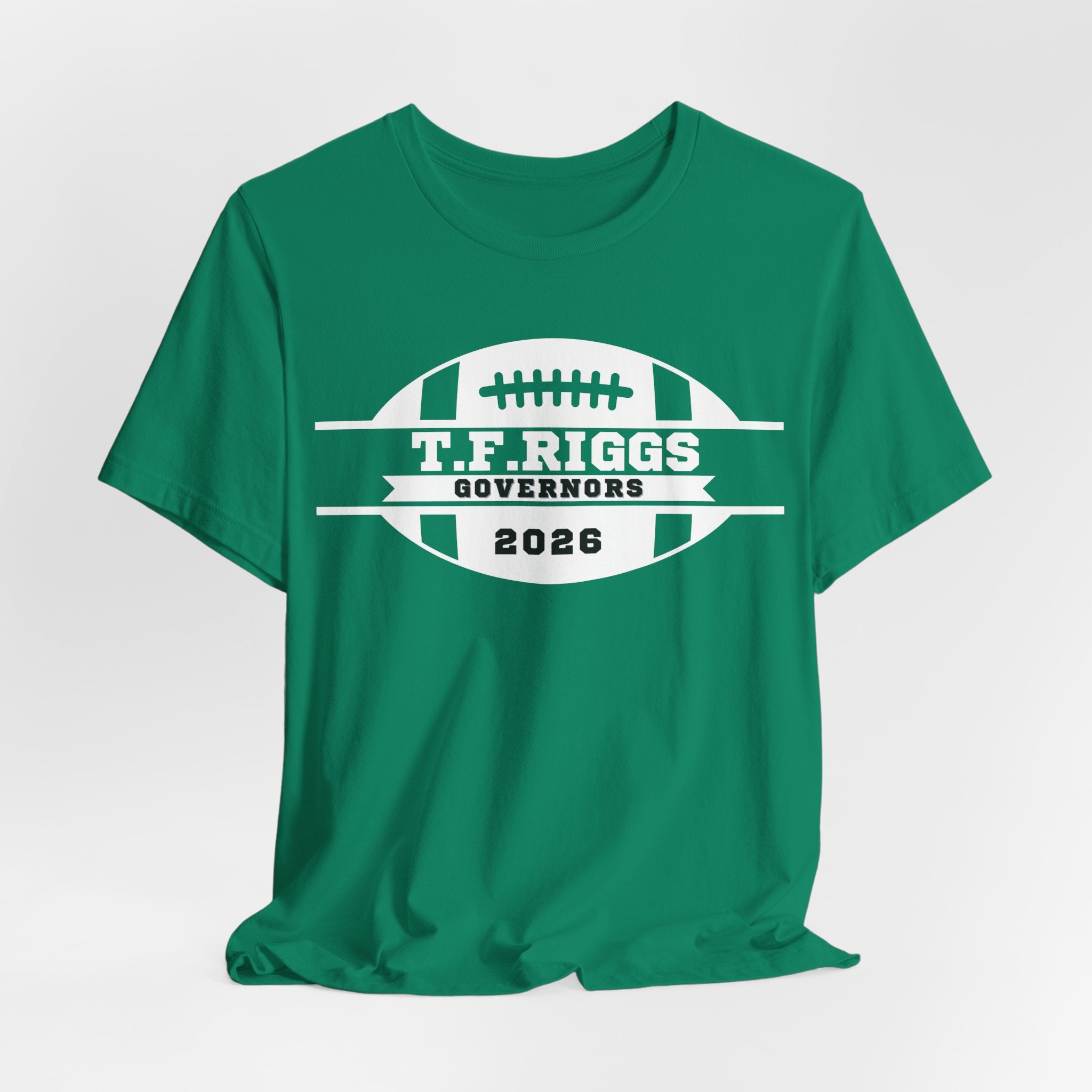T.F. Riggs Governors Football Badge Tee