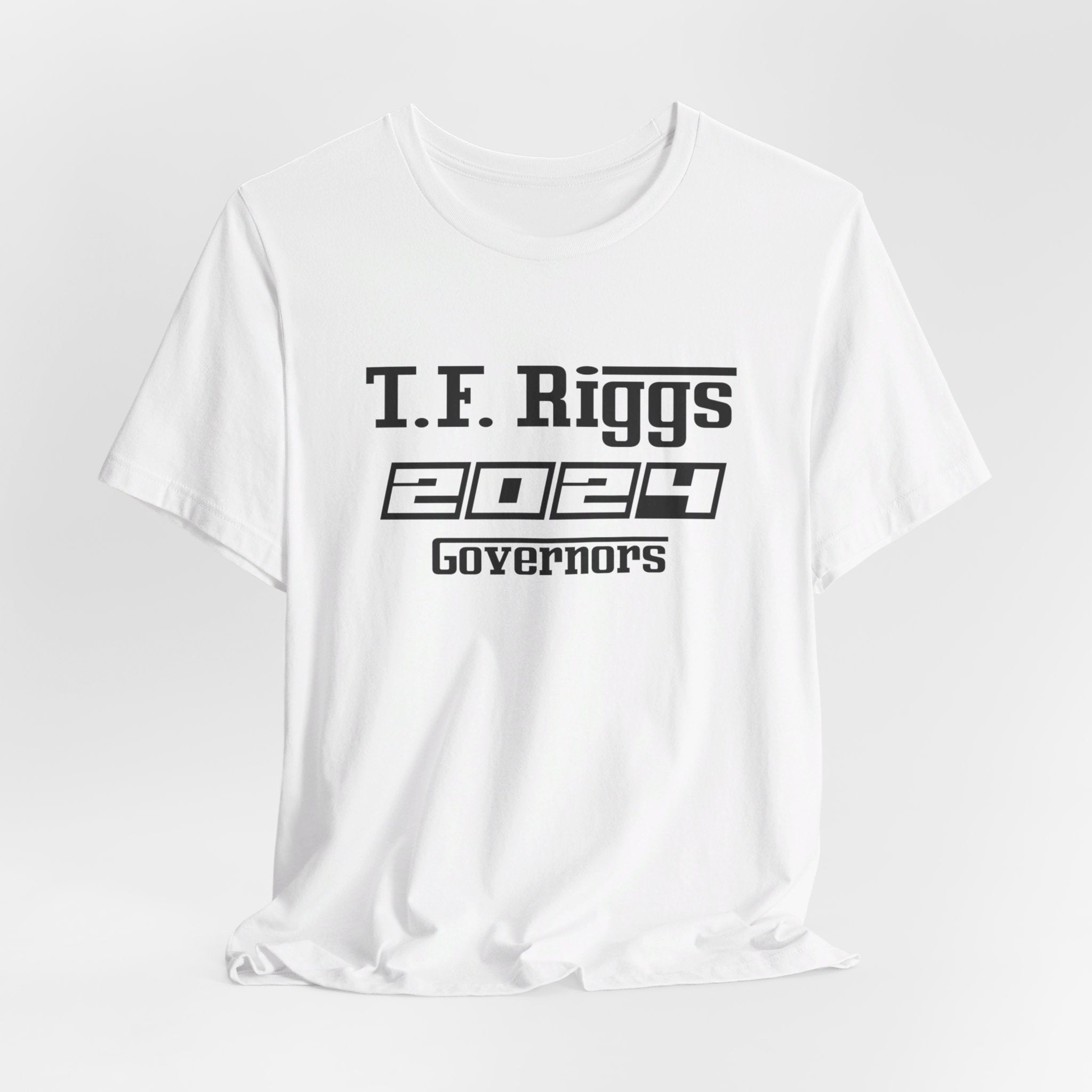 Tf Riggs High School Governors 2024 T-Shirt