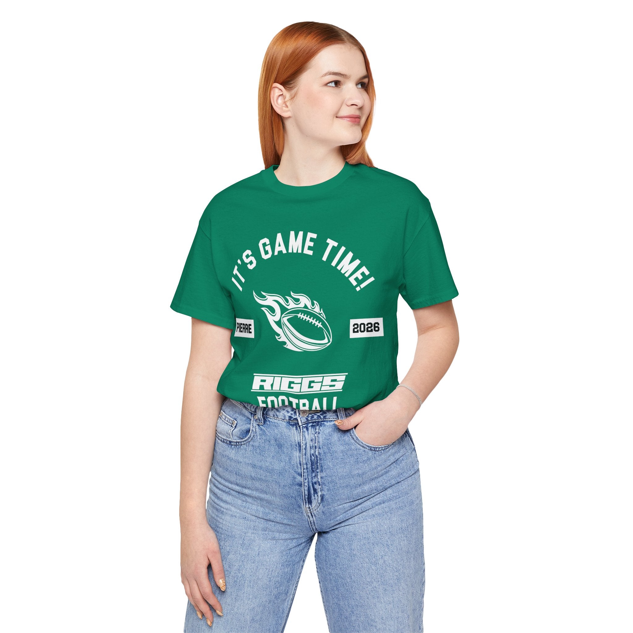 T.F. Riggs Football "It's Game Time" Unisex Tee
