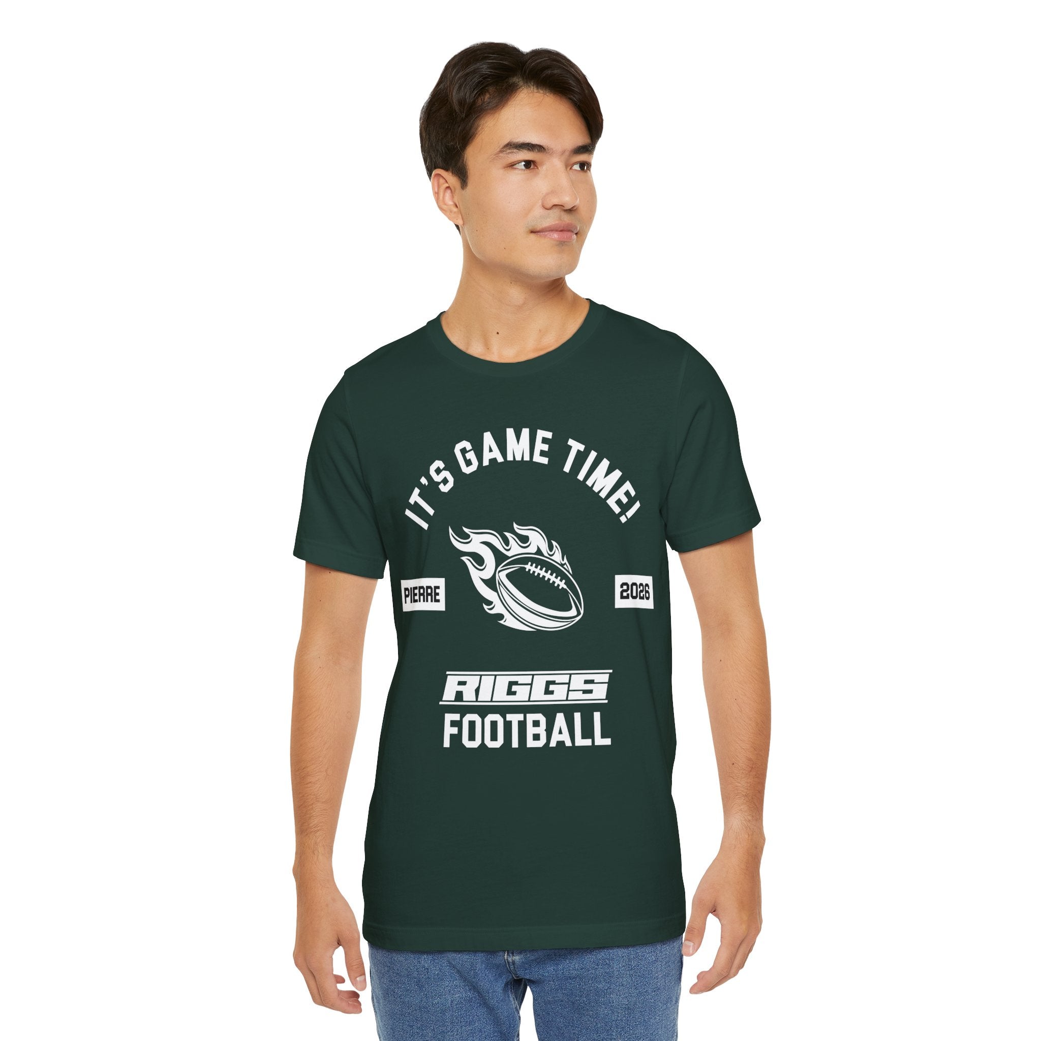 T.F. Riggs Football "It's Game Time" Unisex Tee