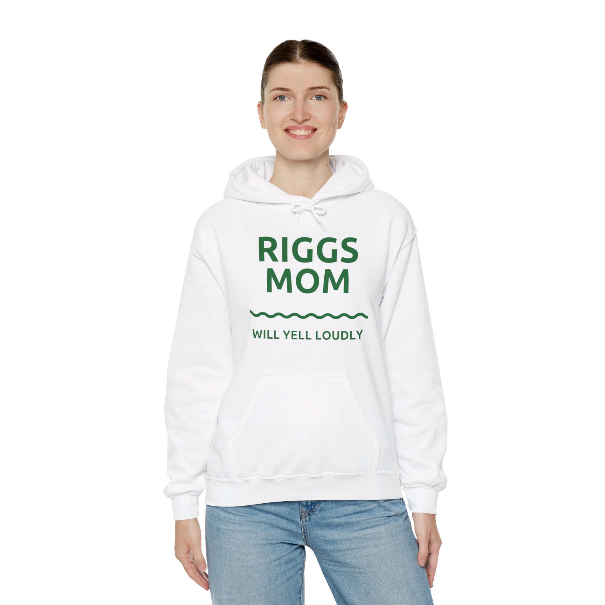 T.F. Riggs Mom - Will Yell Loudly Graphic Hoodie