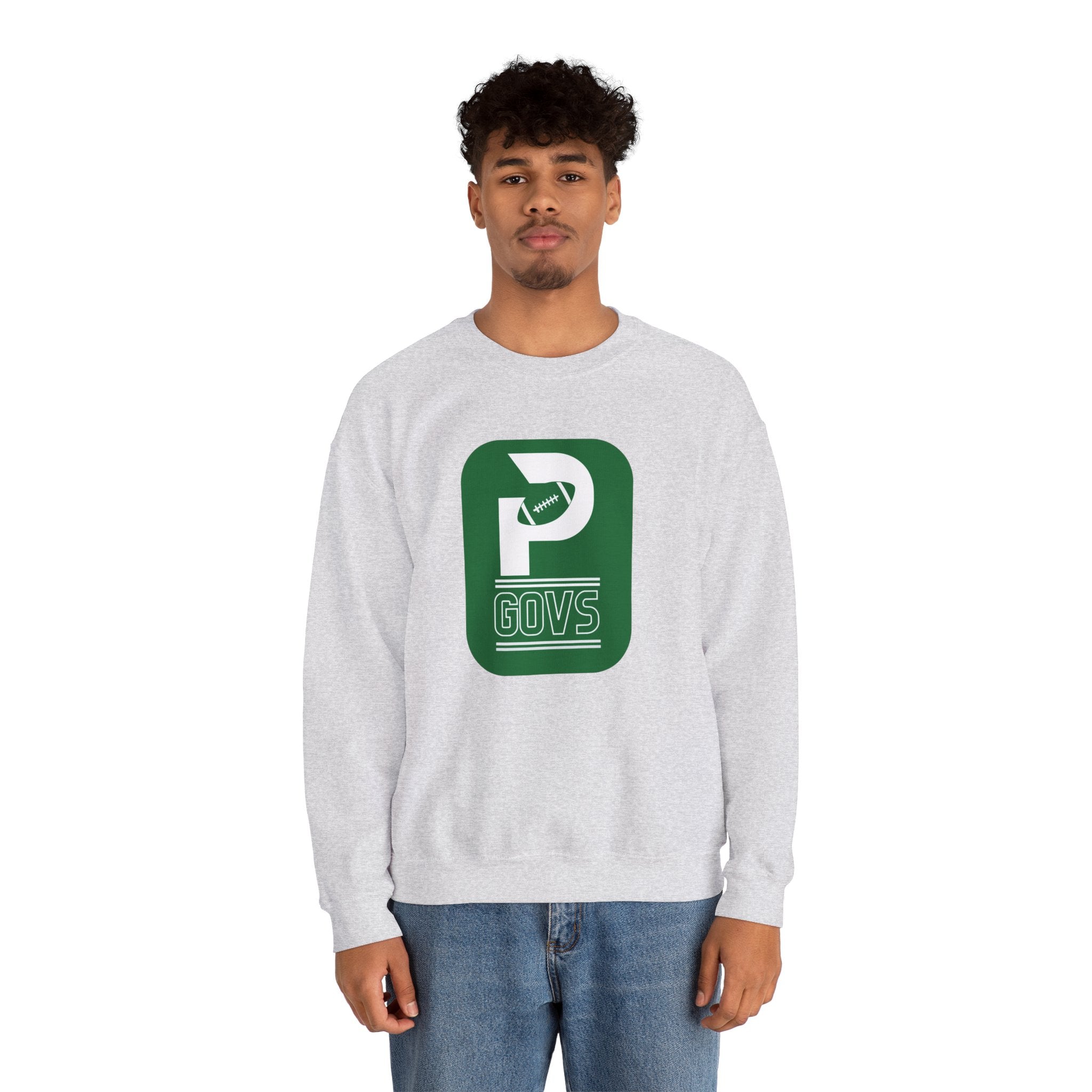 T.F. Riggs P with Govs under Sweatshirt