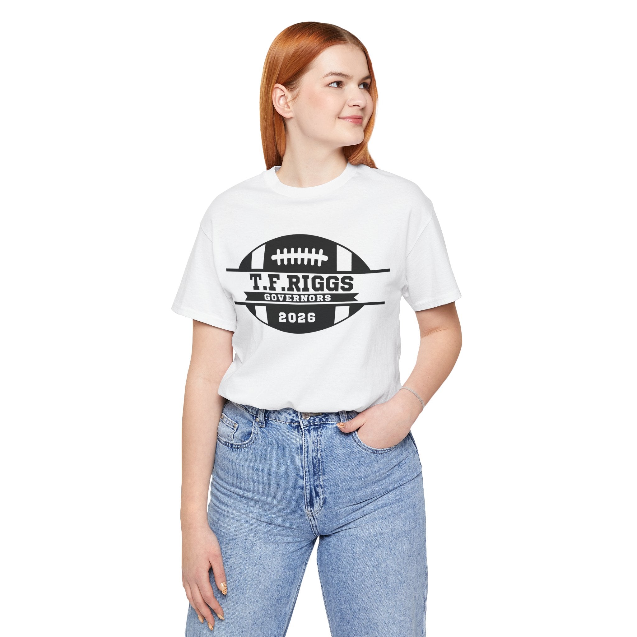 T.F. Riggs Governors Football Badge Tee
